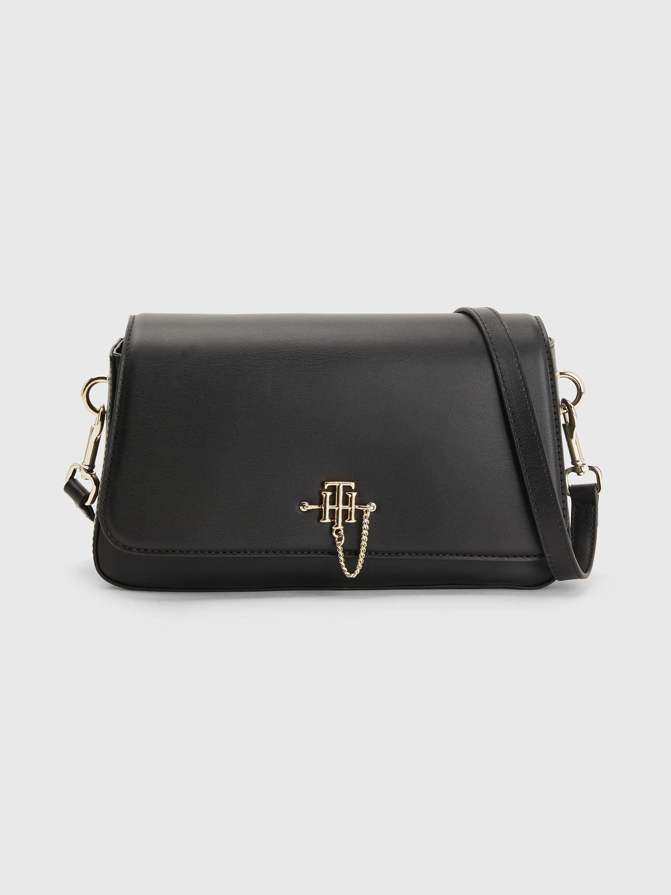 Cartera Bandolera Monogram Negro Tommy Hilfiger-0