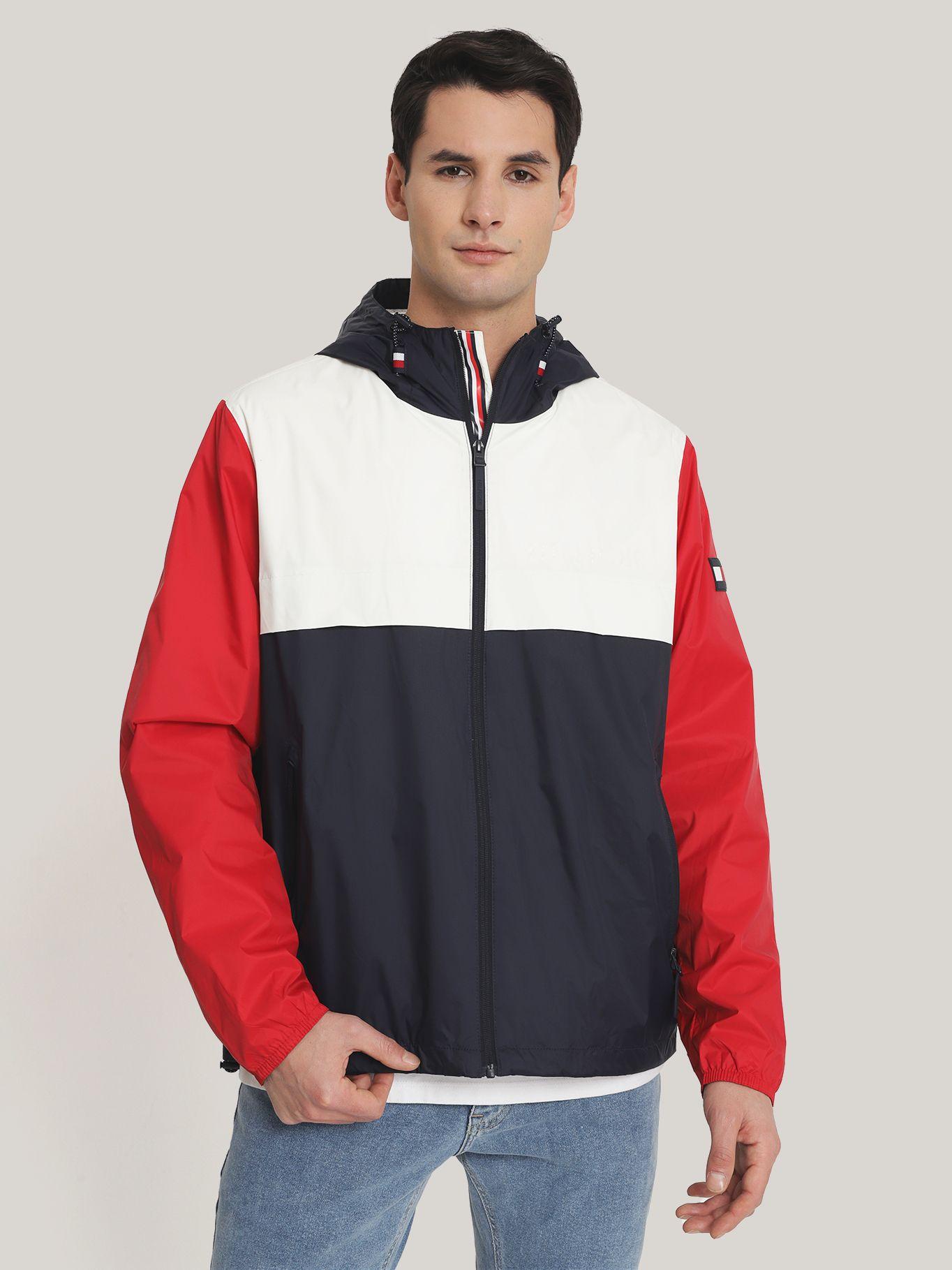 Cortaviento Active Con Gorro Multicolor Tommy Hilfiger-0