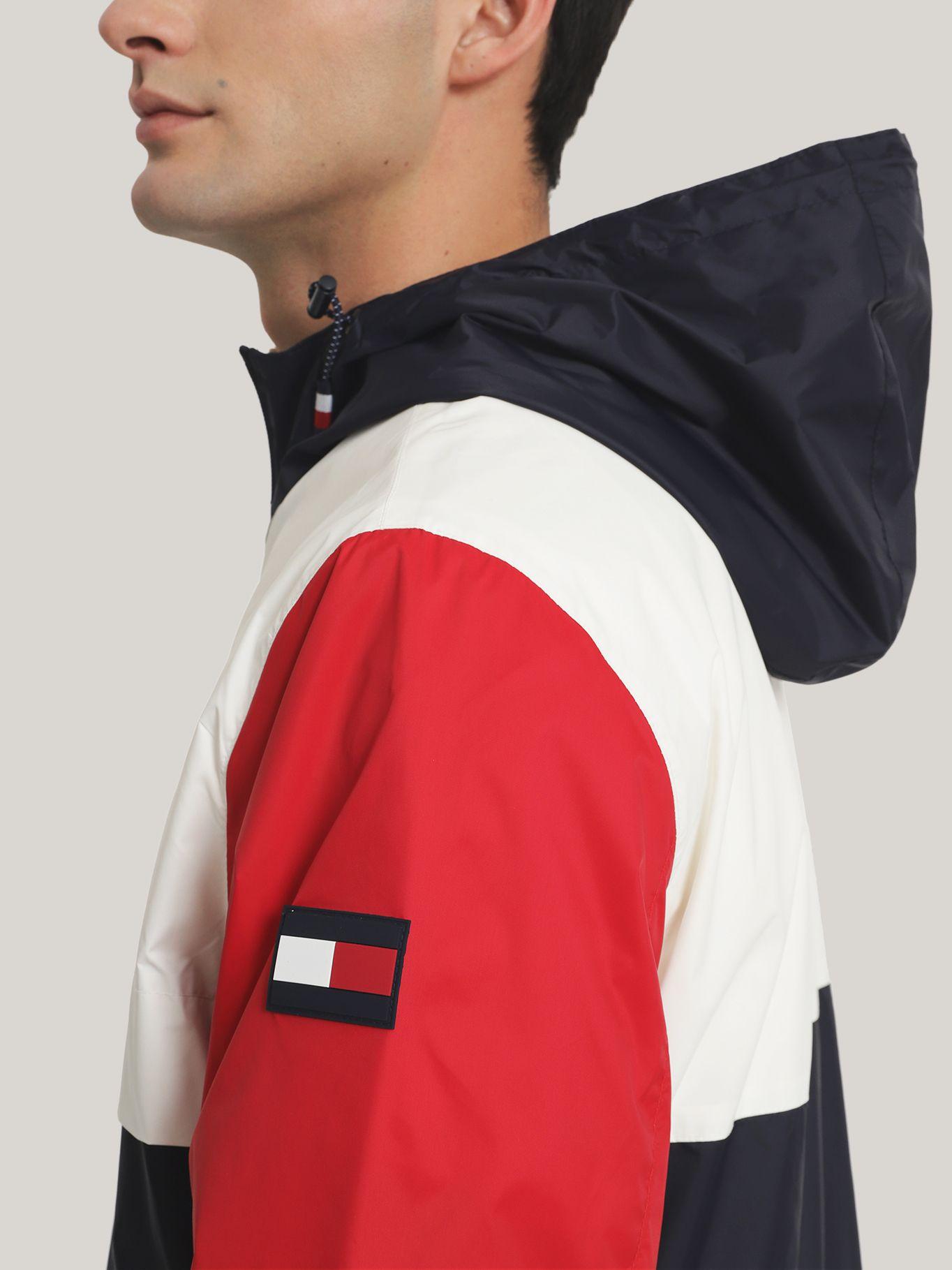 Cortaviento Active Con Gorro Multicolor Tommy Hilfiger-4