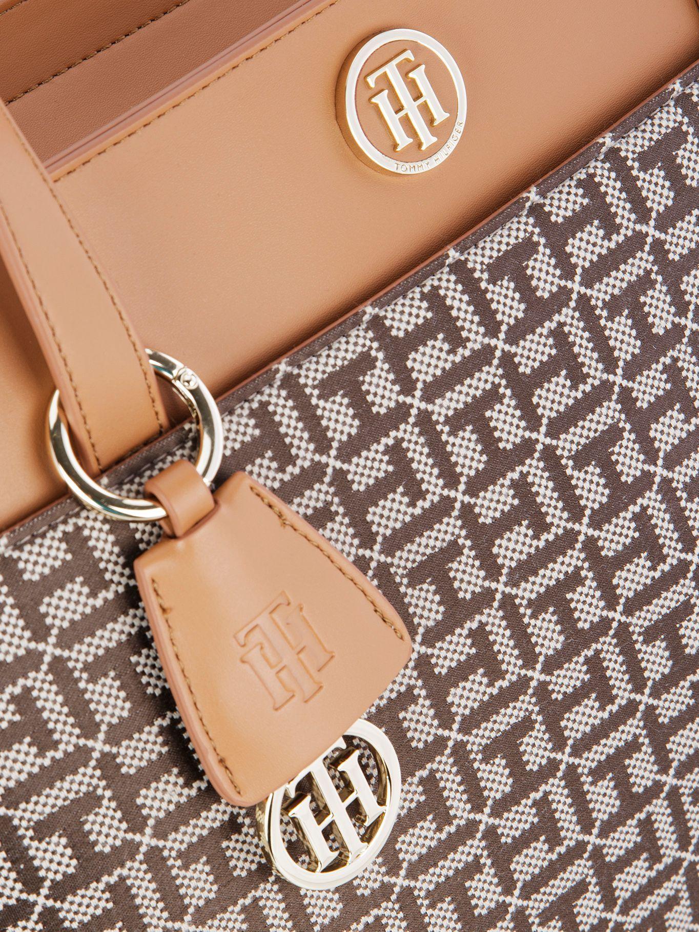 Tote Im Jacquard Café Tommy Hilfiger M2-2
