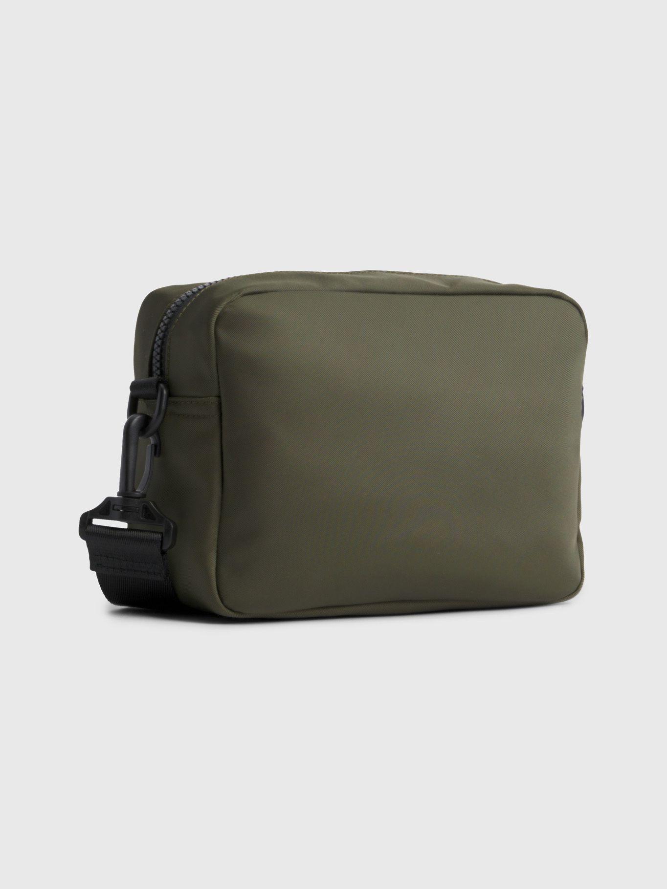 Bolso Reporter Con Logo Monotipo Verde Tommy Hilfiger-2