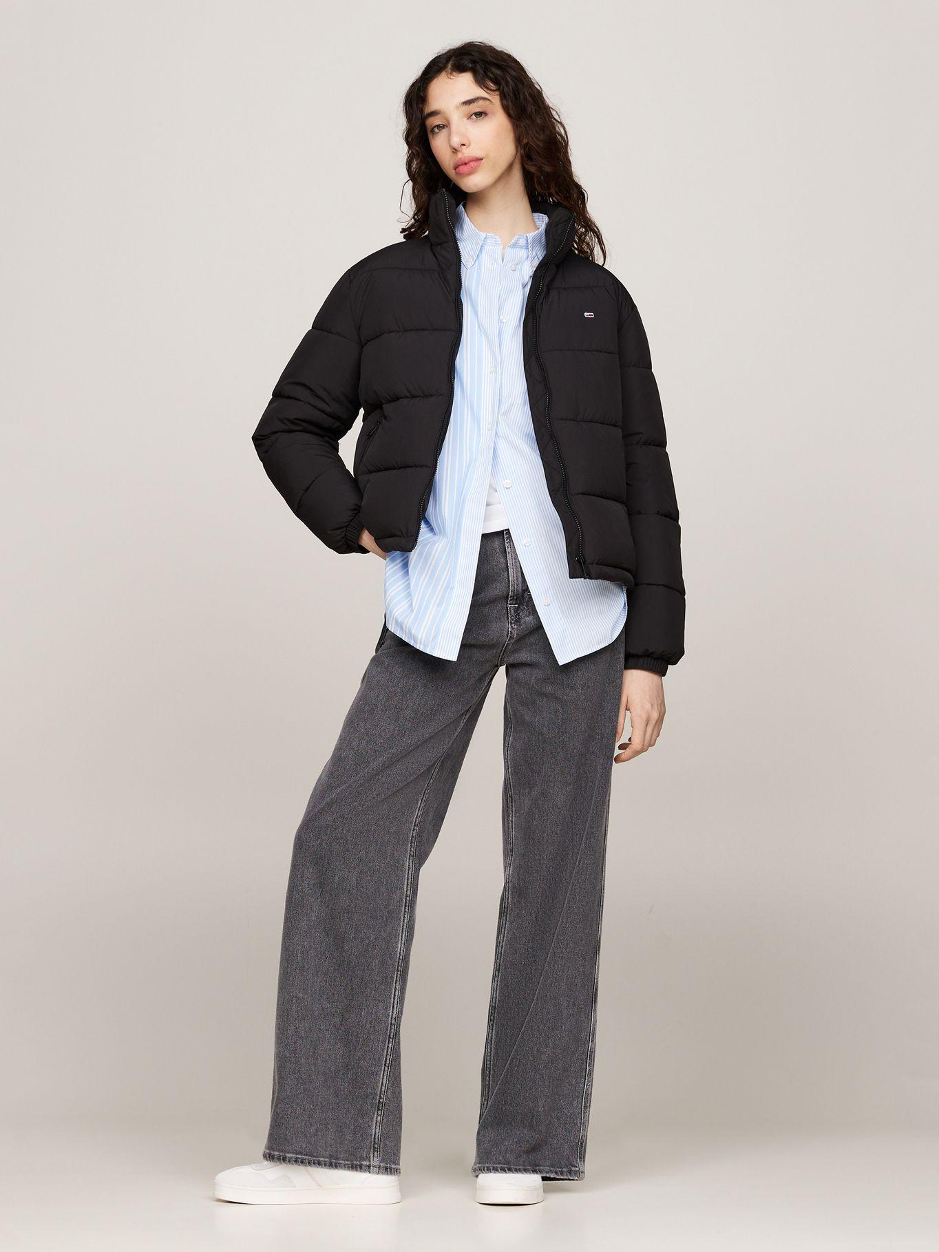 Parka Acolchada Essential Negro Tommy Hilfiger-1