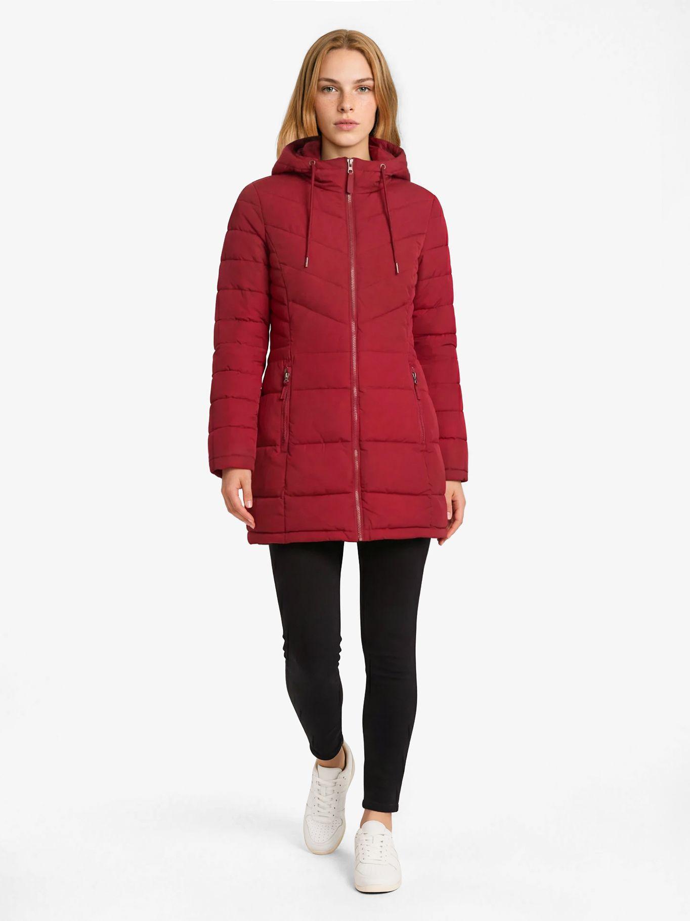 Parka Packable Acolchada Rojo Tommy Hilfiger-1