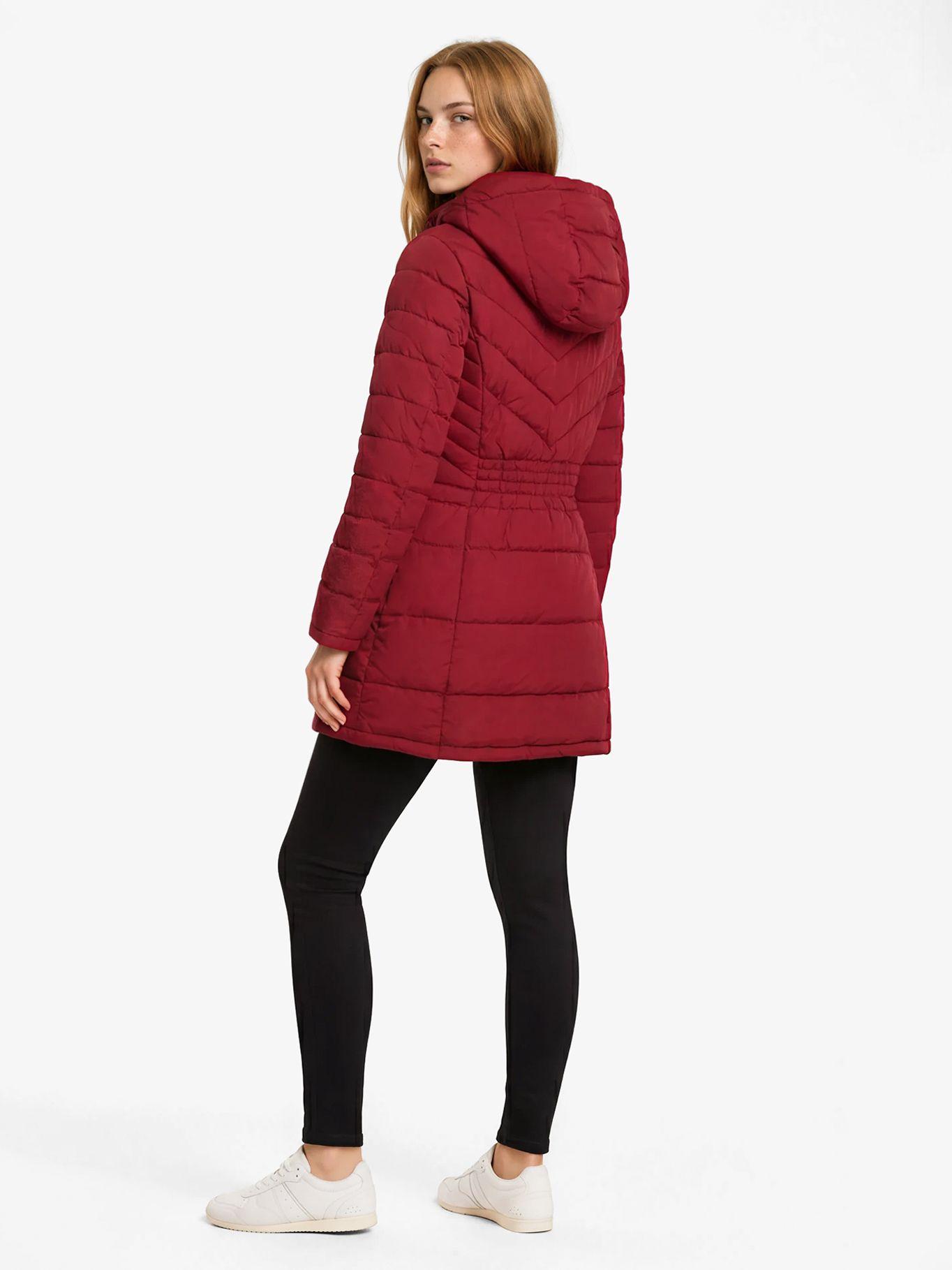 Parka Packable Acolchada Rojo Tommy Hilfiger-2
