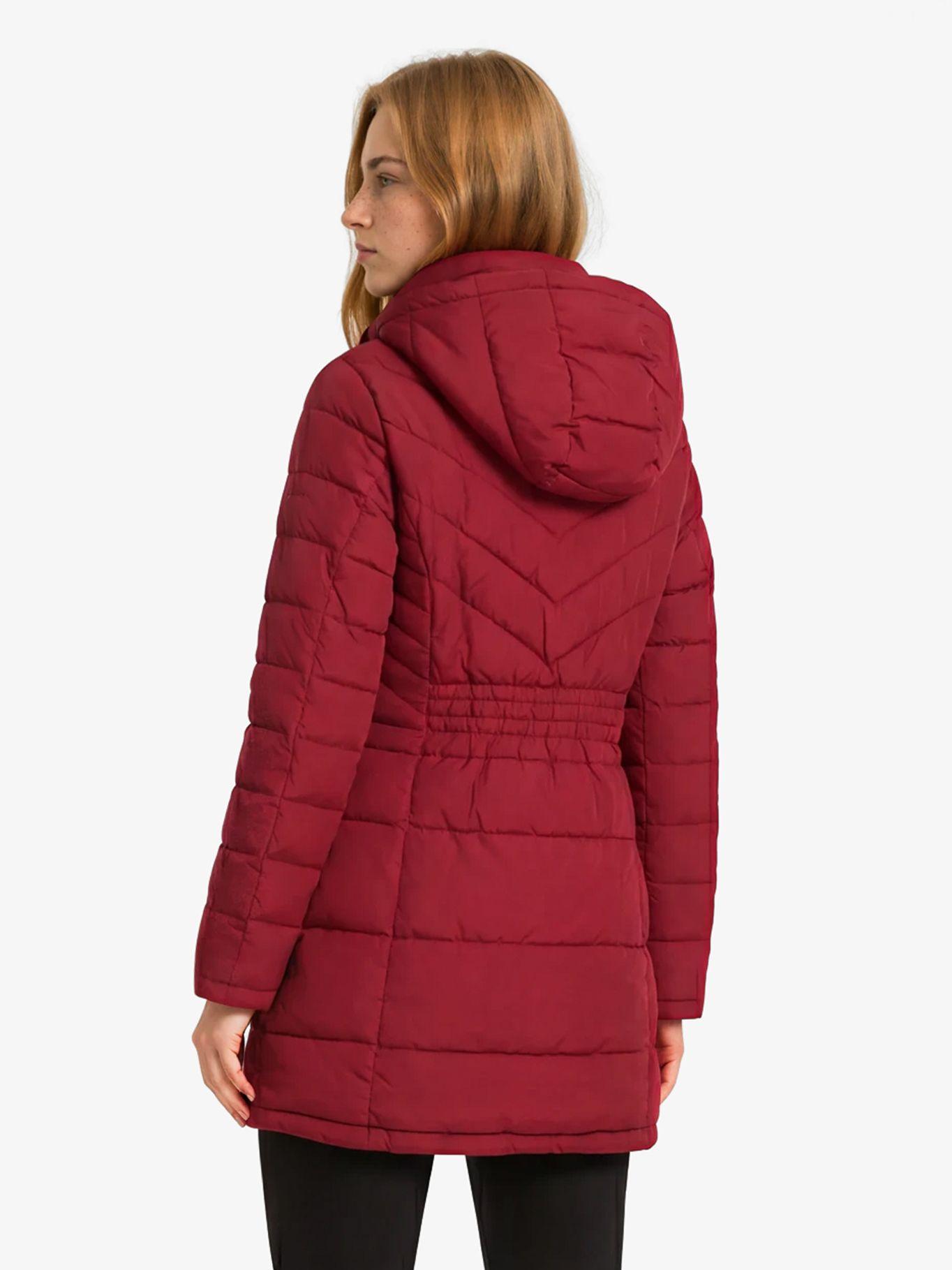 Parka Packable Acolchada Rojo Tommy Hilfiger-3