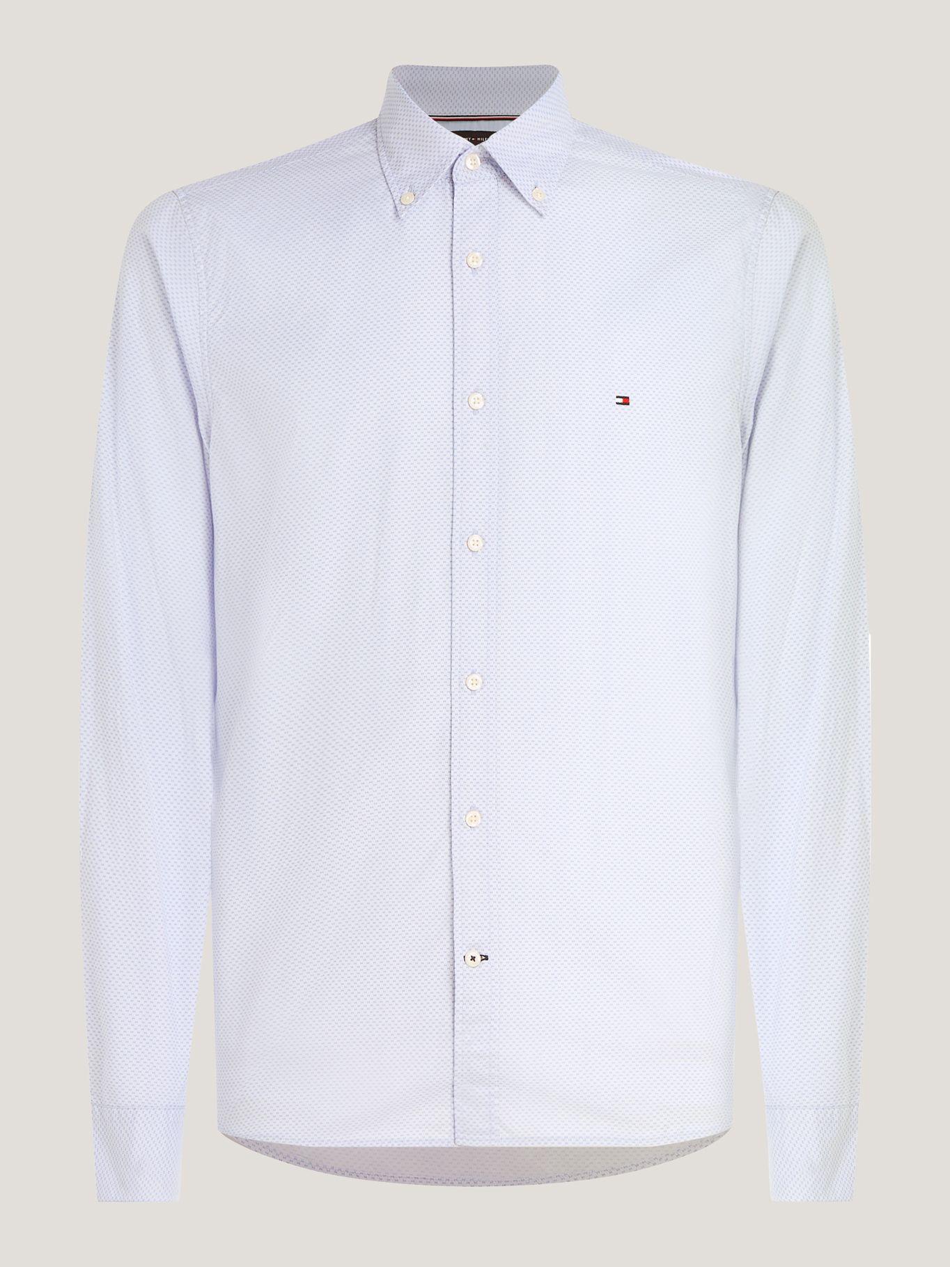 CAMISA FLEX SLIM FIT CELESTE TOMMY HILFIGER-4
