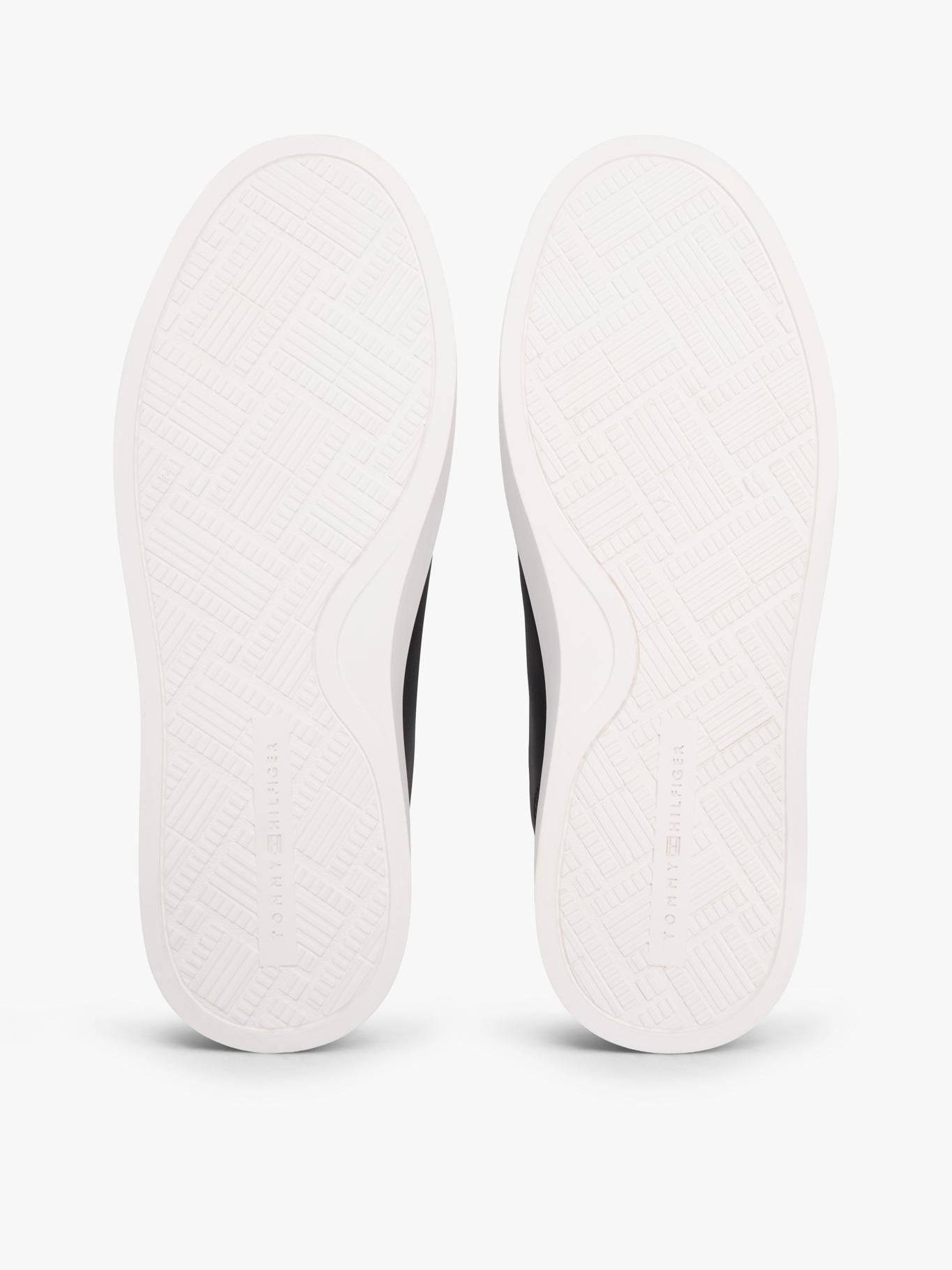 Zapatillas De Cuero Con Logo Metalizado-6