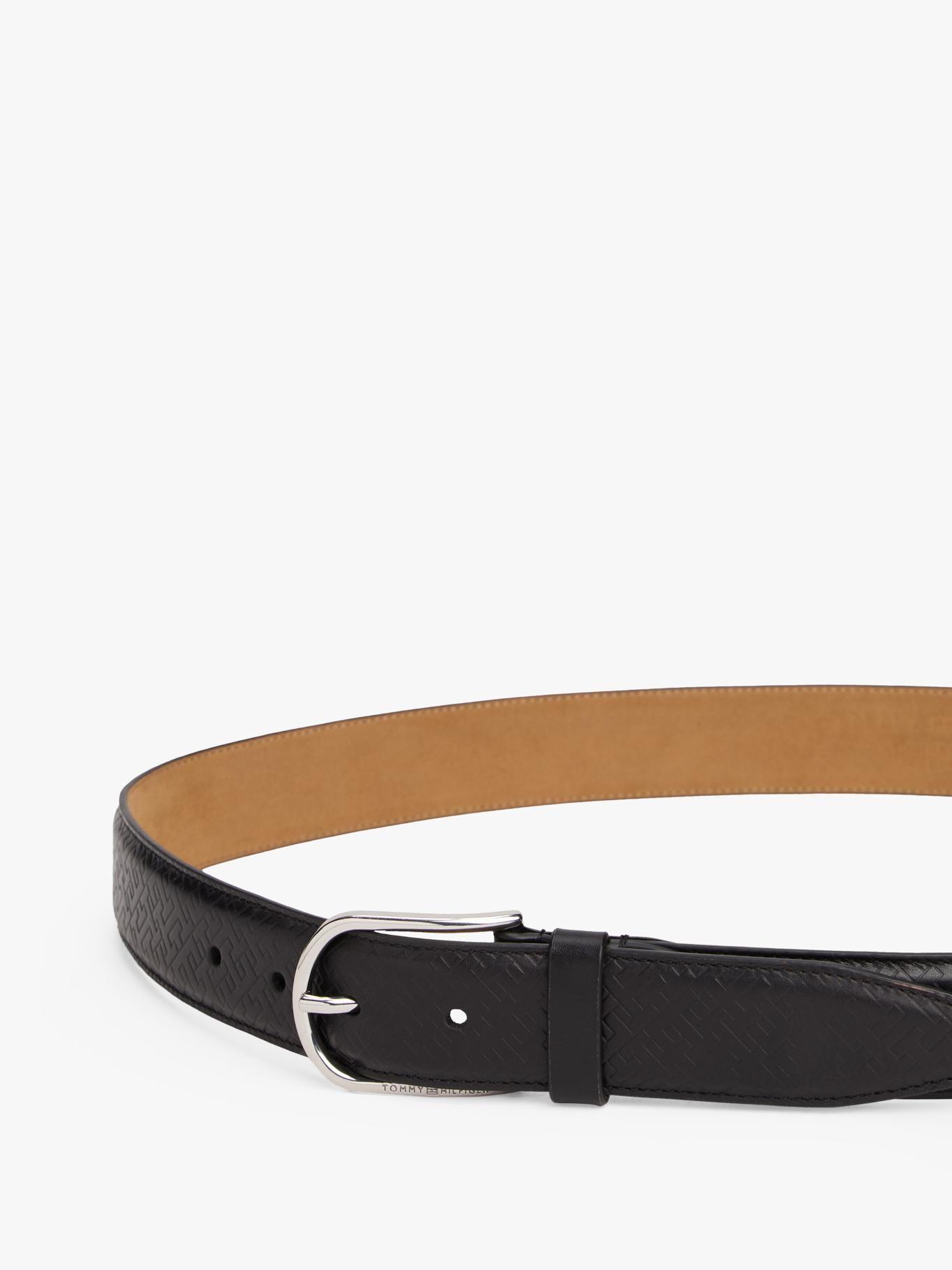 Cinturón Business De Cuero Negro Tommy Hilfiger-2