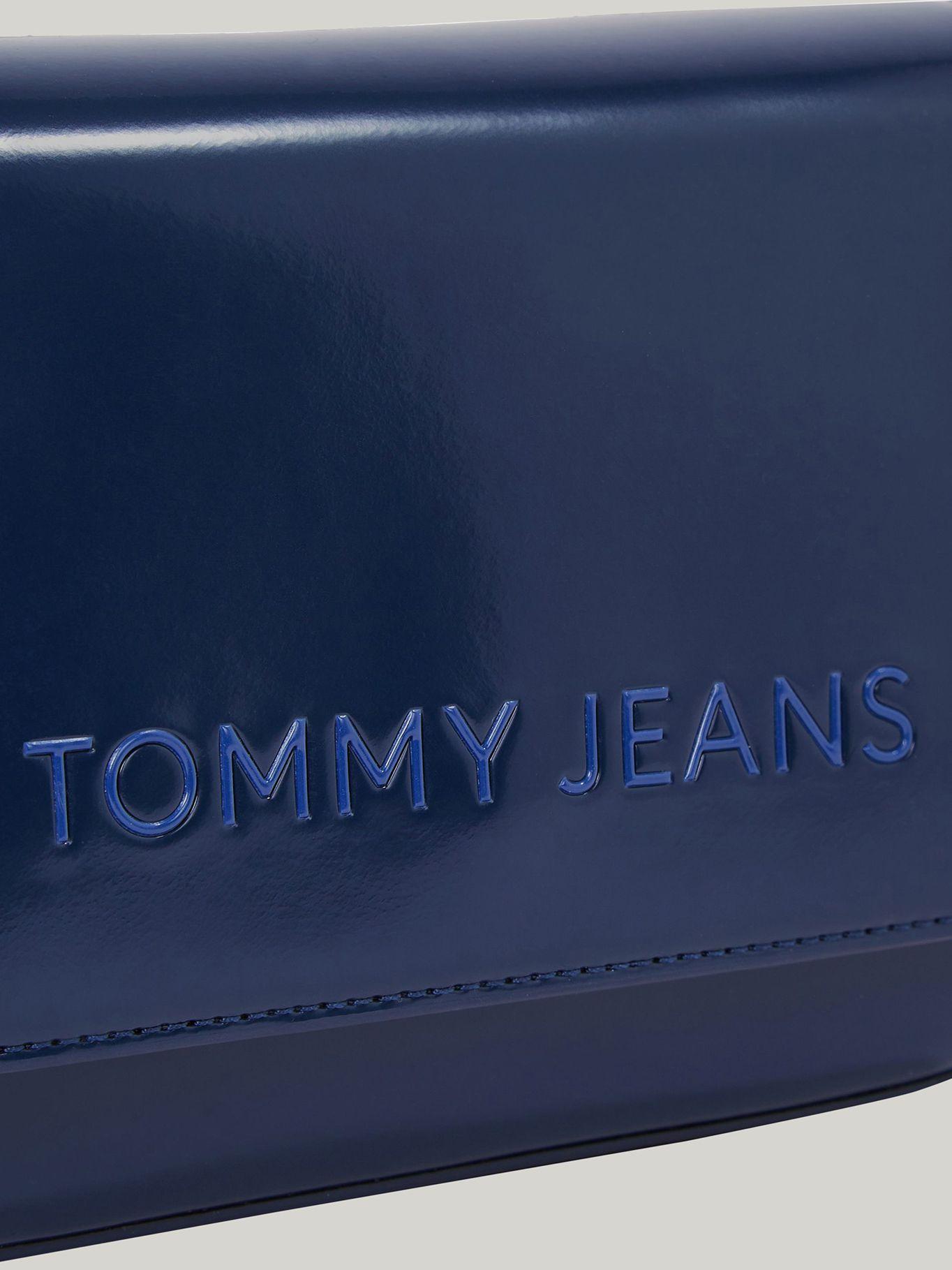 Polera Organic in Logo Slim Azul Tommy Hilfiger-2