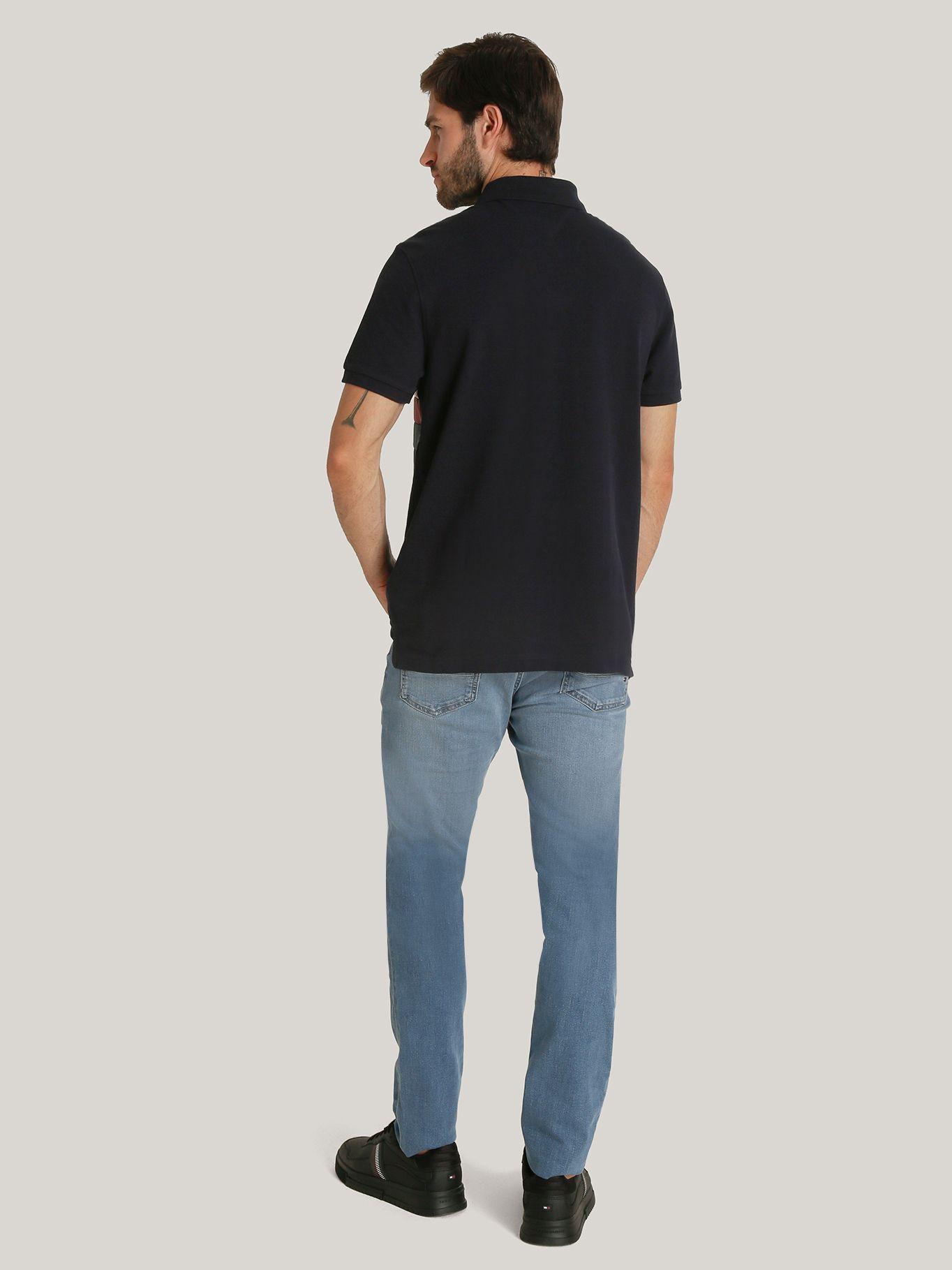 Polo Global Stripe Regular Fit Azul Tommy Hilfiger-2