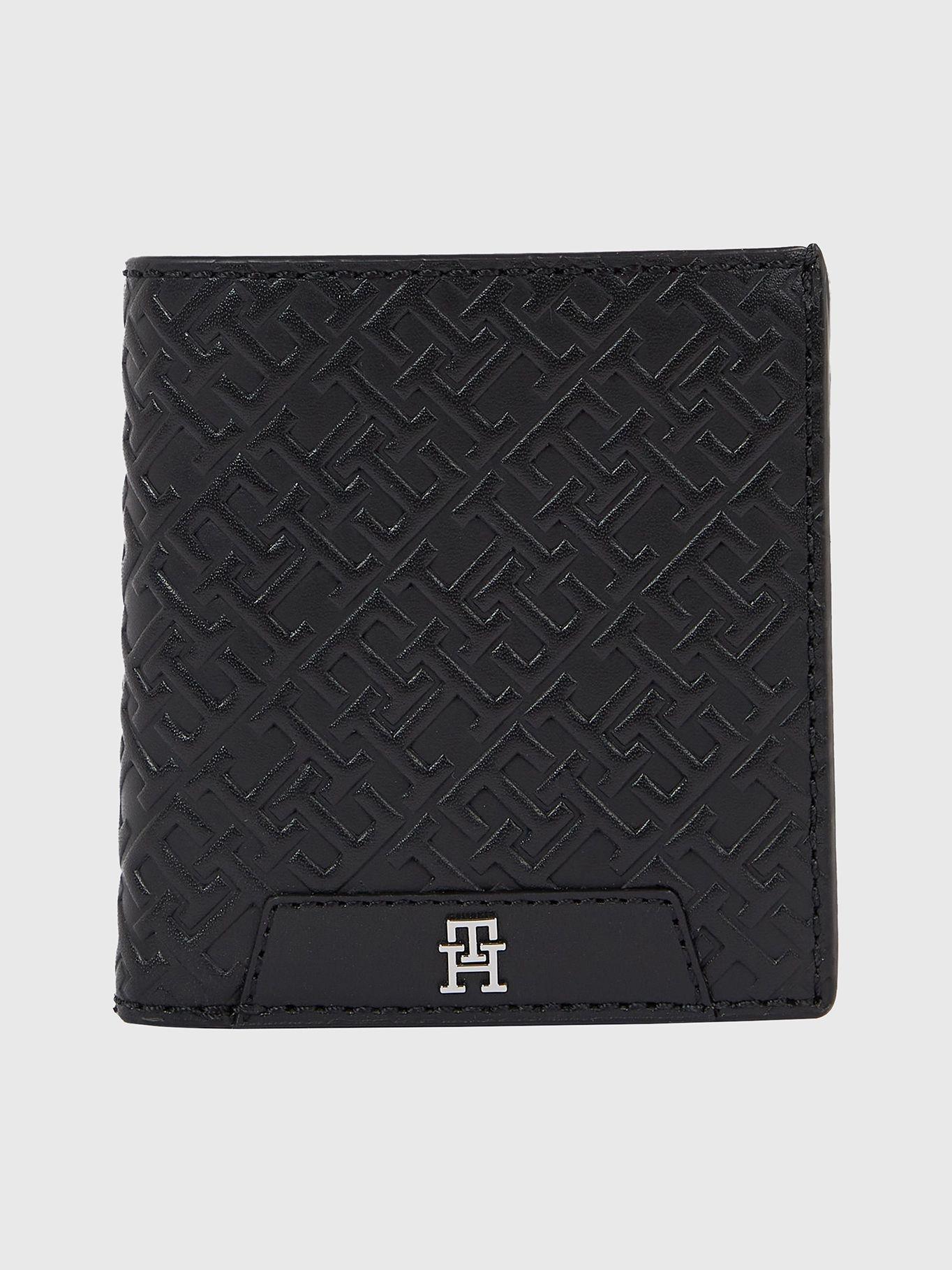 Billetera Cuero Monogram BDS Negro Tommy Hilfiger-0
