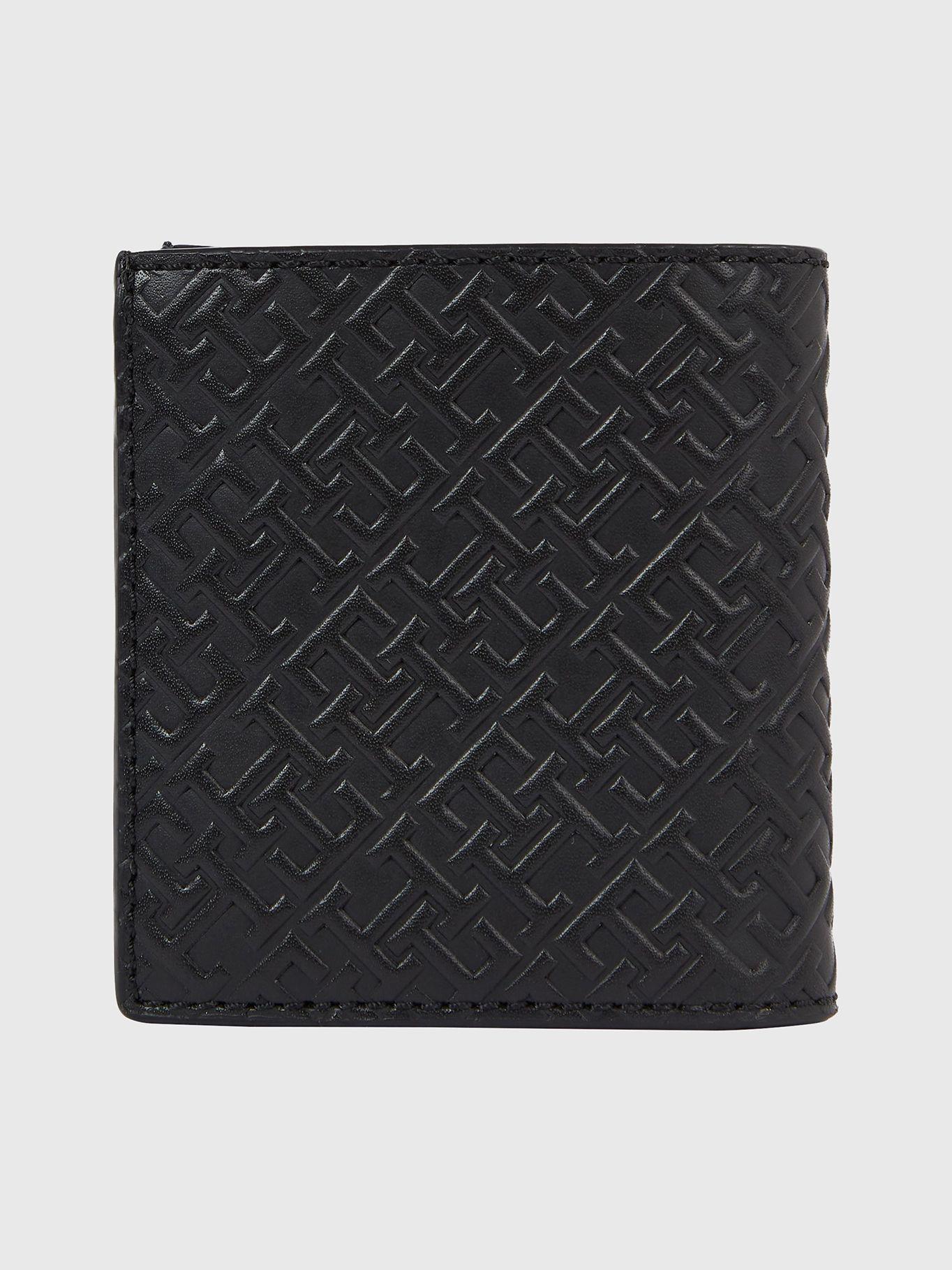 Billetera Cuero Monogram BDS Negro Tommy Hilfiger-1