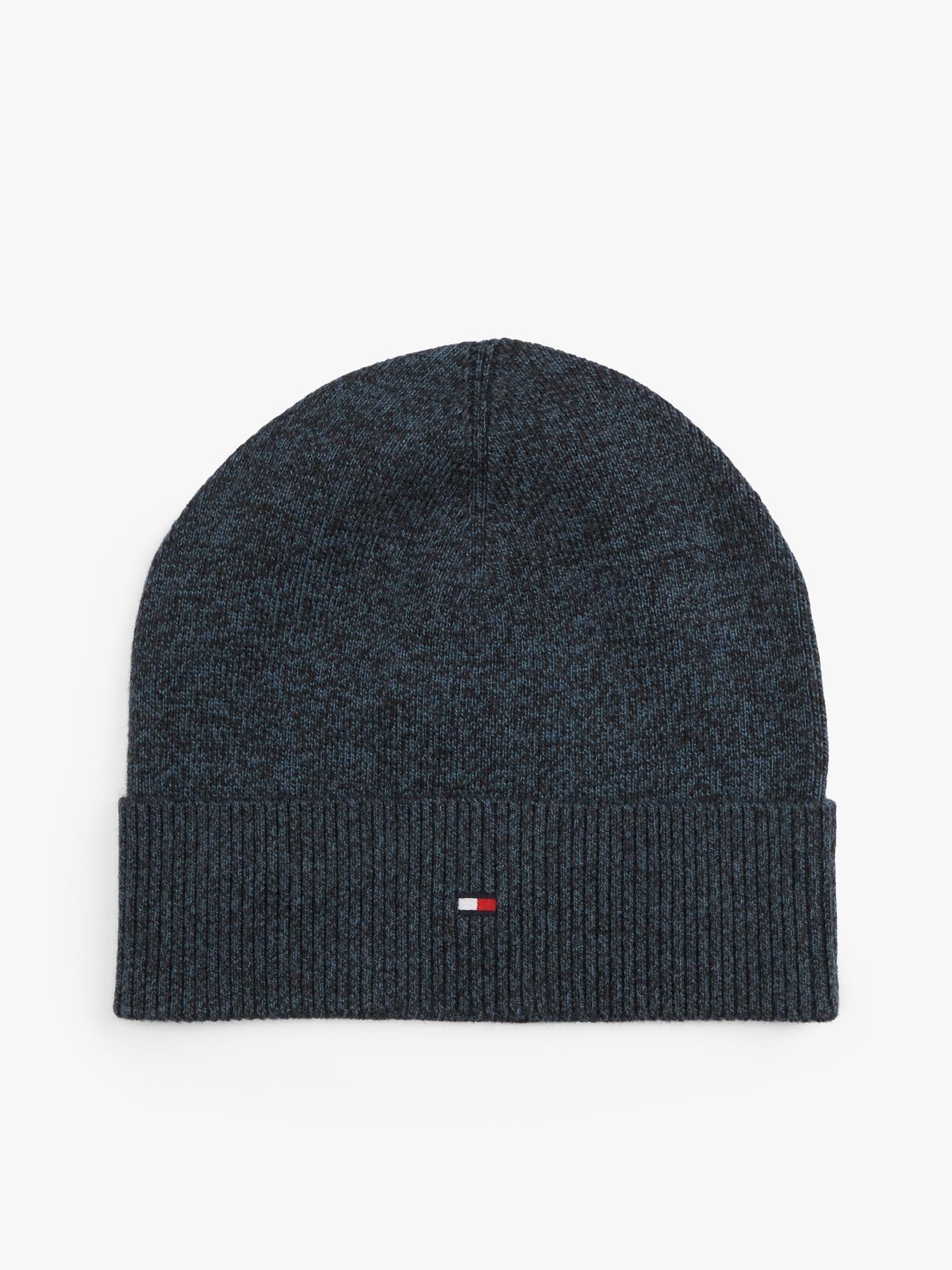 Gorro Solid Con Logo Tommy Hilfiger Azul-0