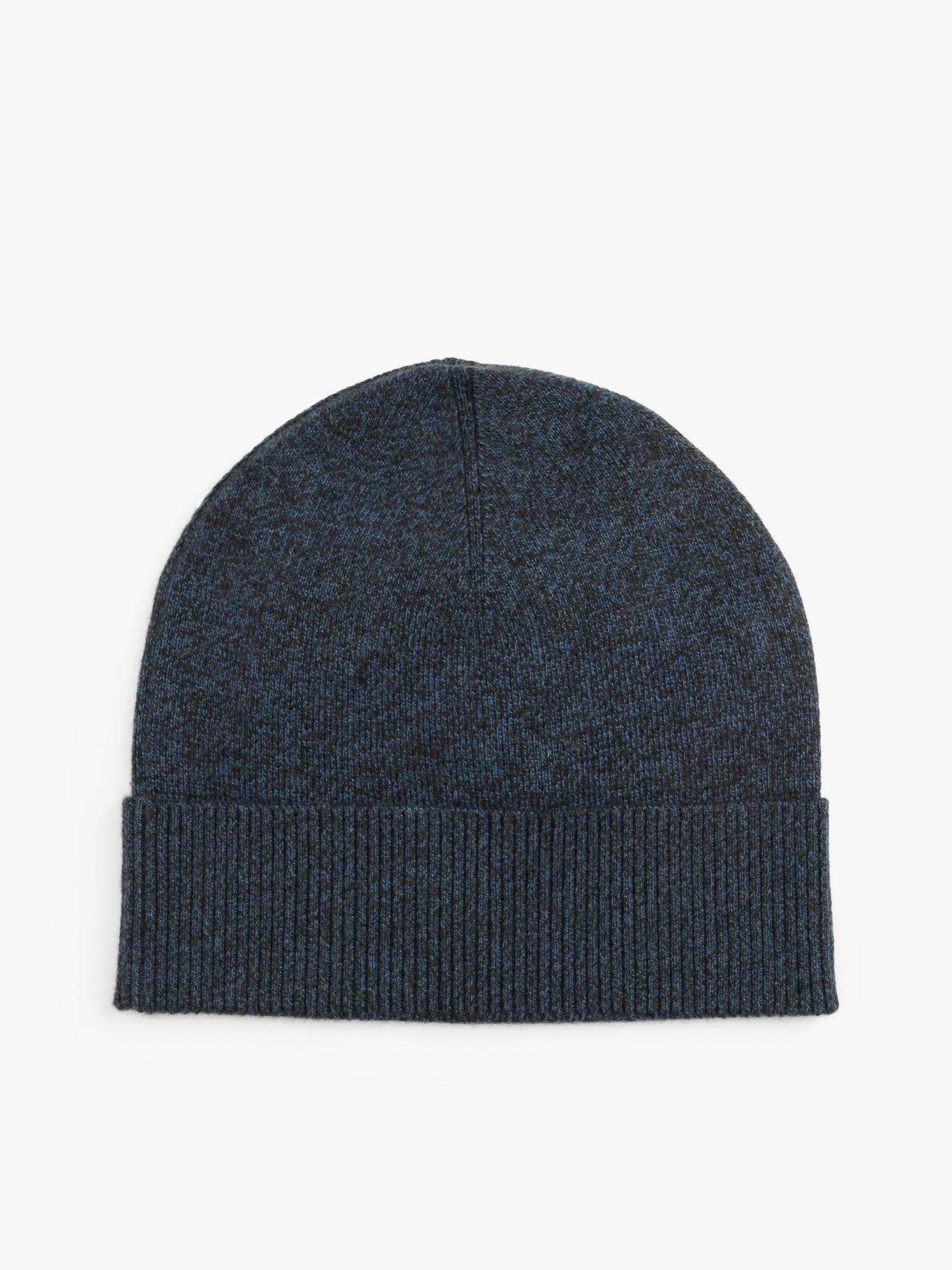Gorro Solid Con Logo Tommy Hilfiger Azul-2