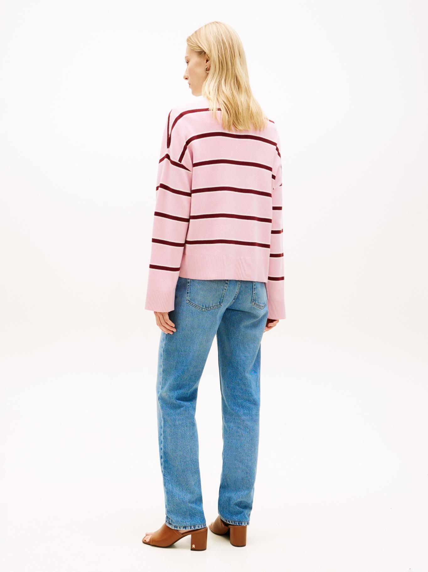 Sweater De Punto Con Logo Bordado-2