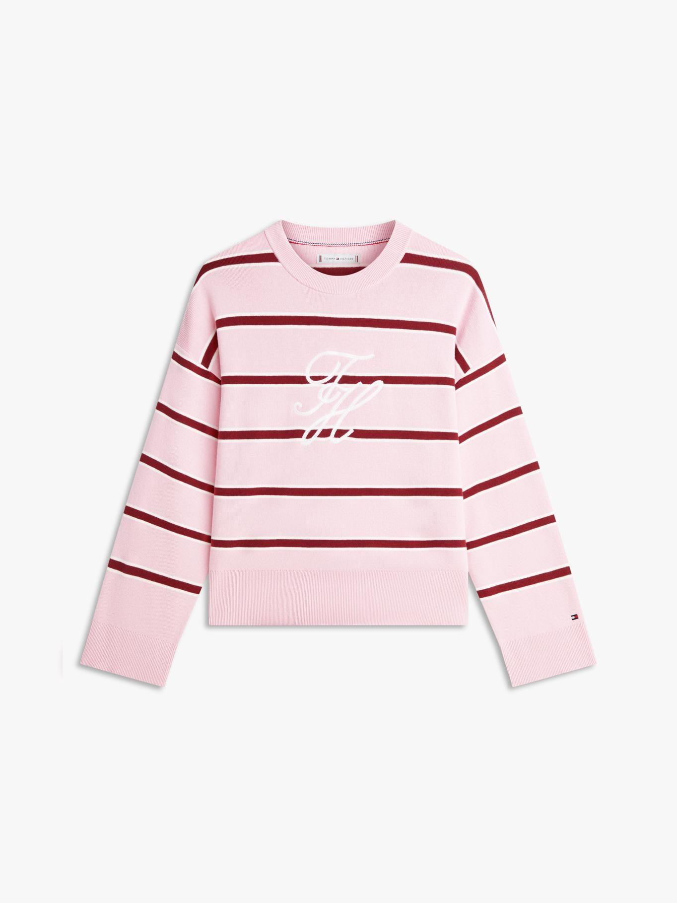 Sweater De Punto Con Logo Bordado-4