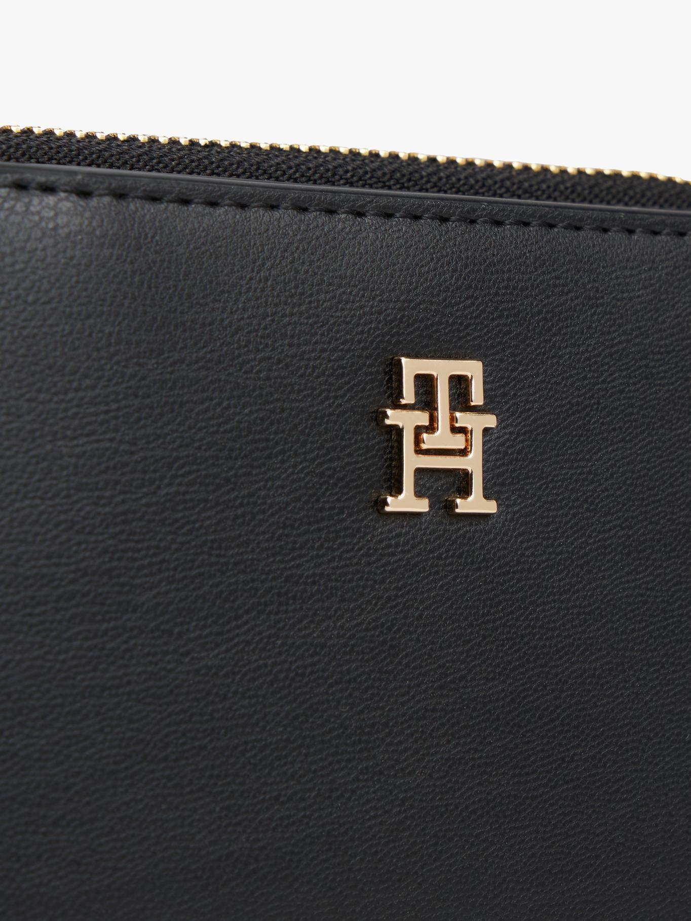 Billetera De Solapa Monogram Negro Tommy Hilfiger-3
