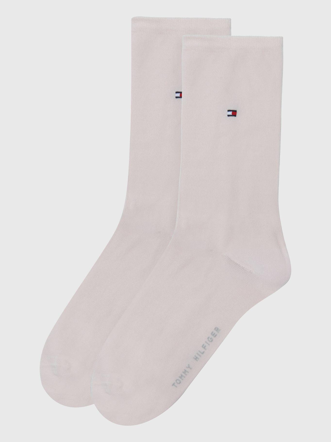 Pack De 2 Calcetines Con Logo Rosado Tommy Hilfiger-0