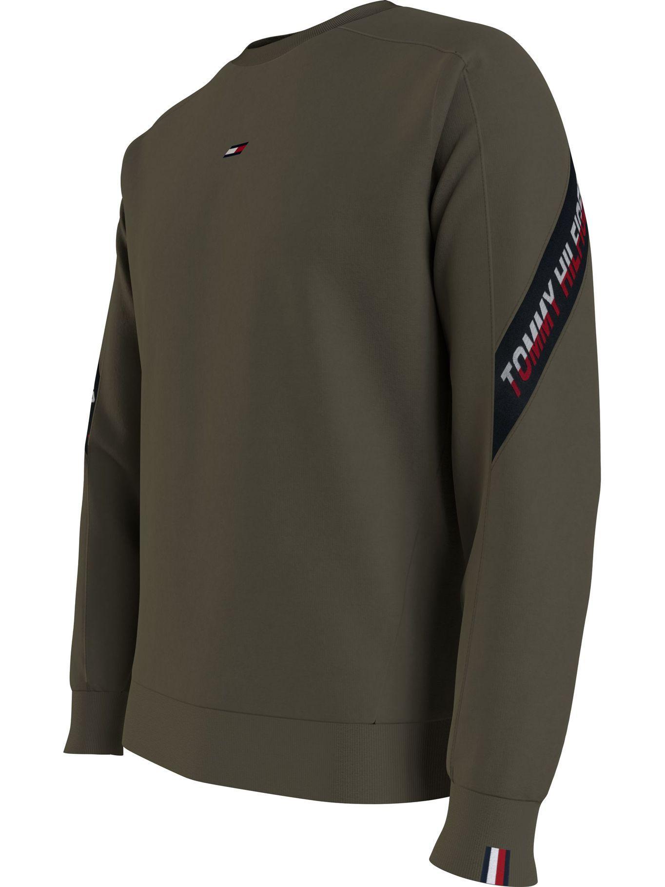 Polerón Sport Logo Verde Tommy Hilfiger MY2-2