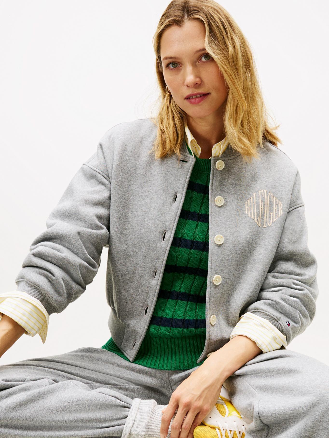 Chaqueta Varsity Fleece Bomber-3