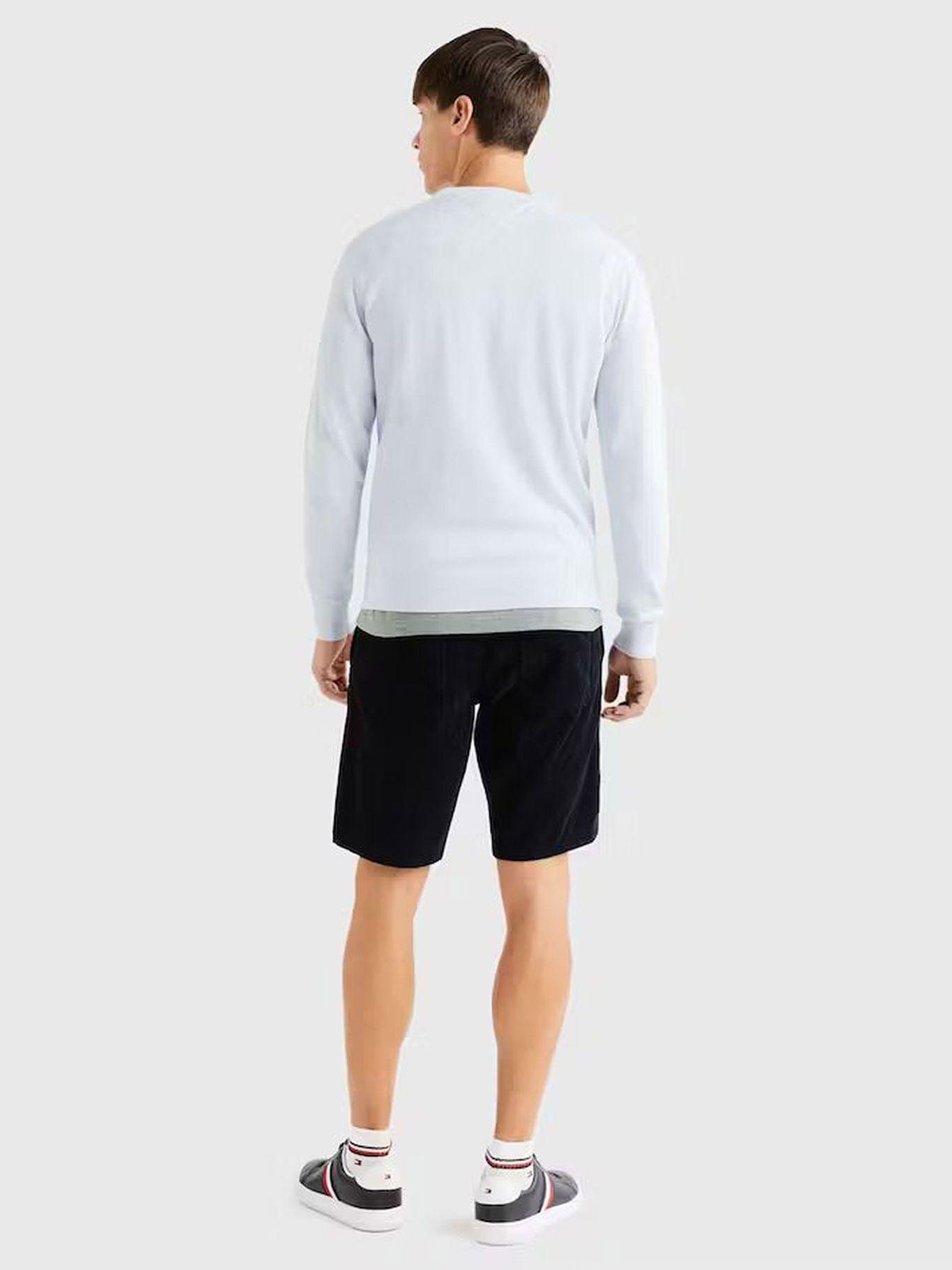 Sweater Básico Signature C-Neck Celeste Tommy Hilfiger-2