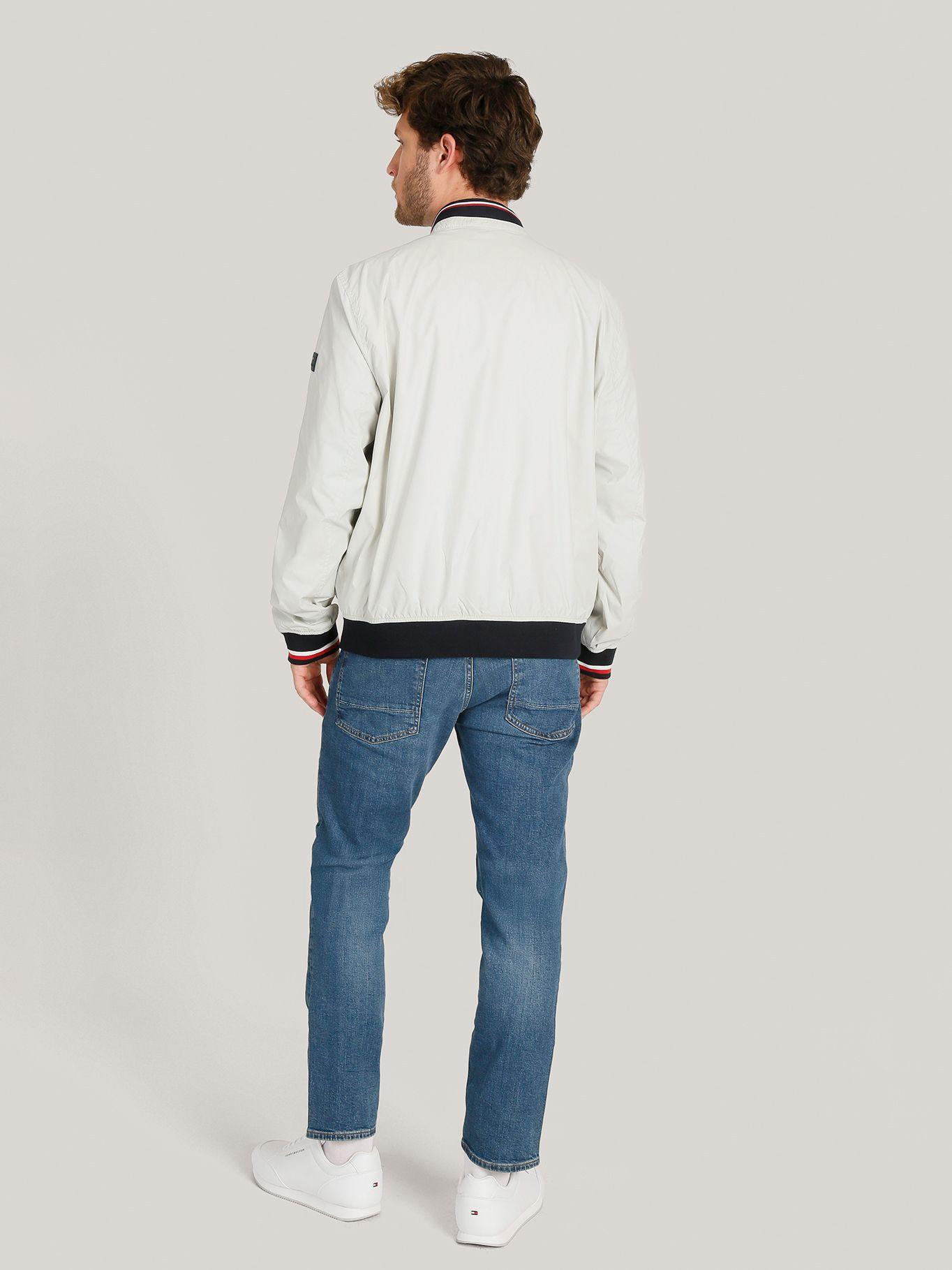 Bomber Light Stripe Blanco Tommy Hilfiger-2