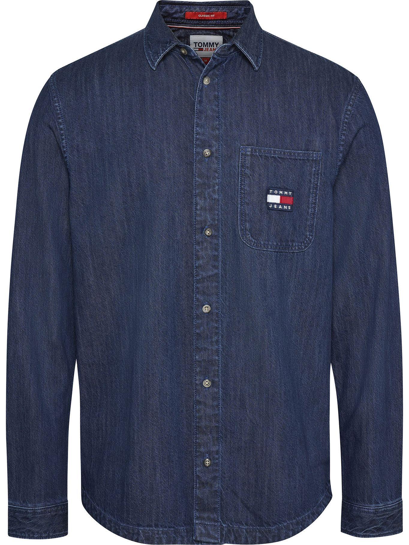 Camisa Denim Essential Azul Tommy Hilfiger-0