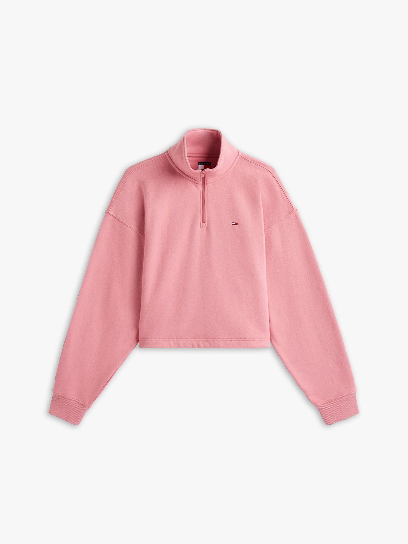 Polerón Relaxed Cropped  Rosado TI0 Tommy Jeans-4