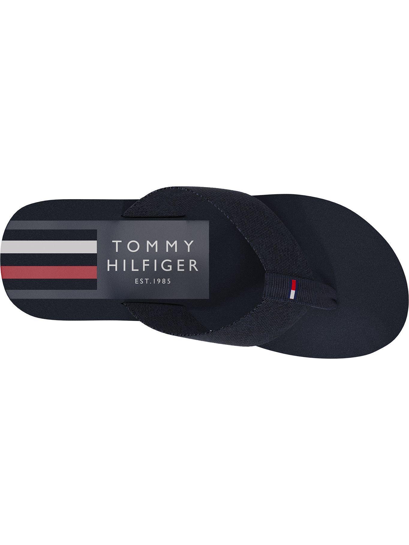 Sandalias Side Detail Azul Tommy Hilfiger-1