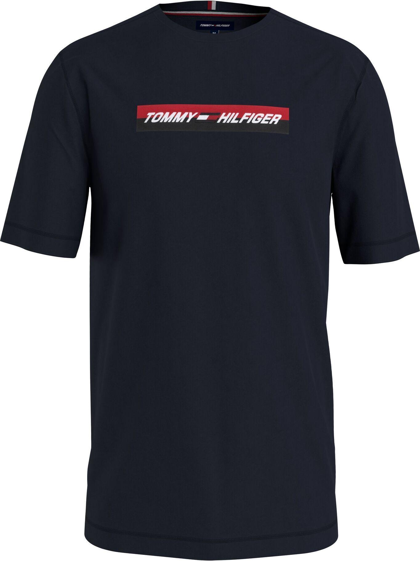Polera Sport Cotton Azul Tommy Hilfiger F2-0