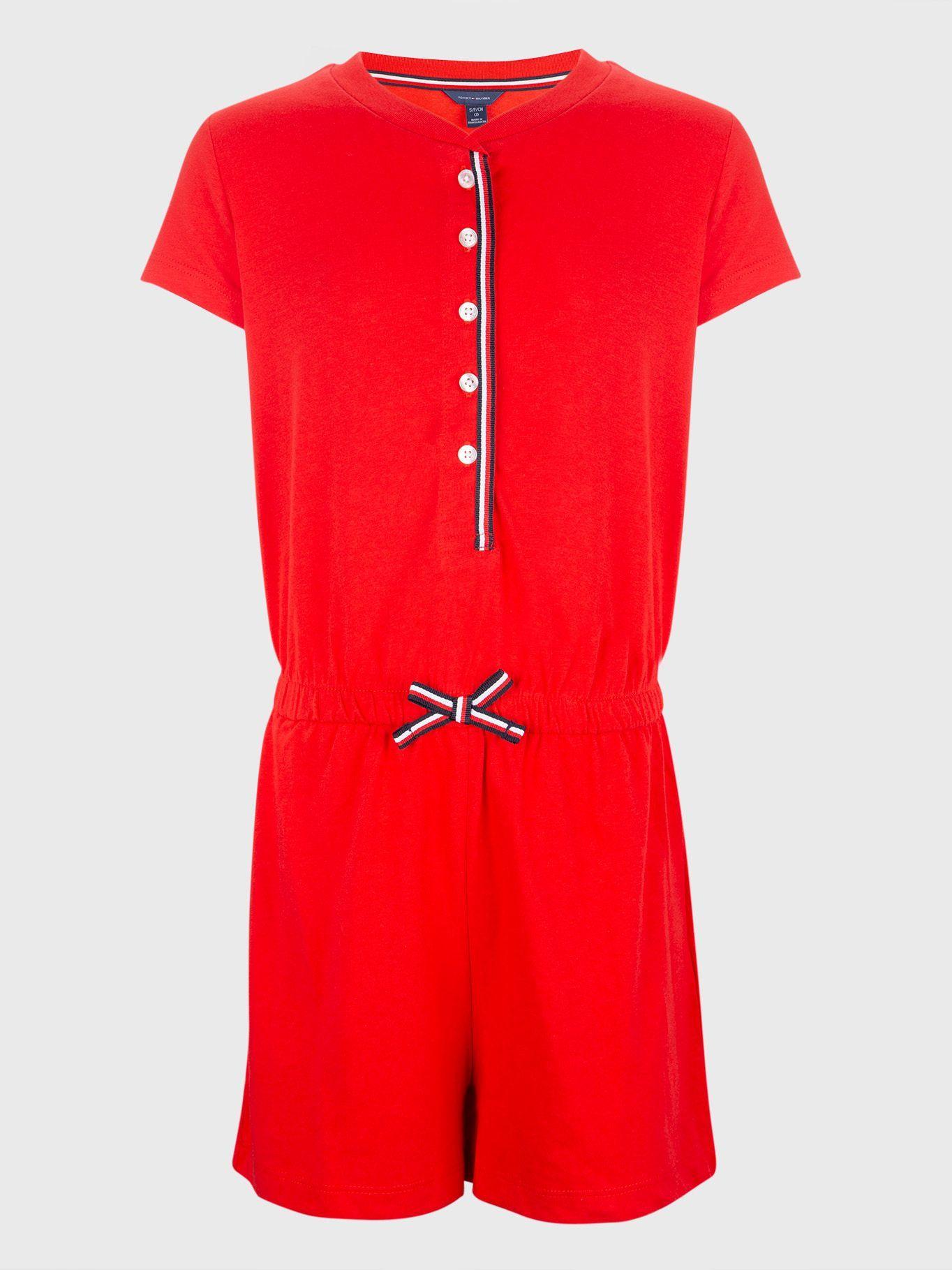 Enterito Global Stripe Rojo Tommy Hilfiger-0