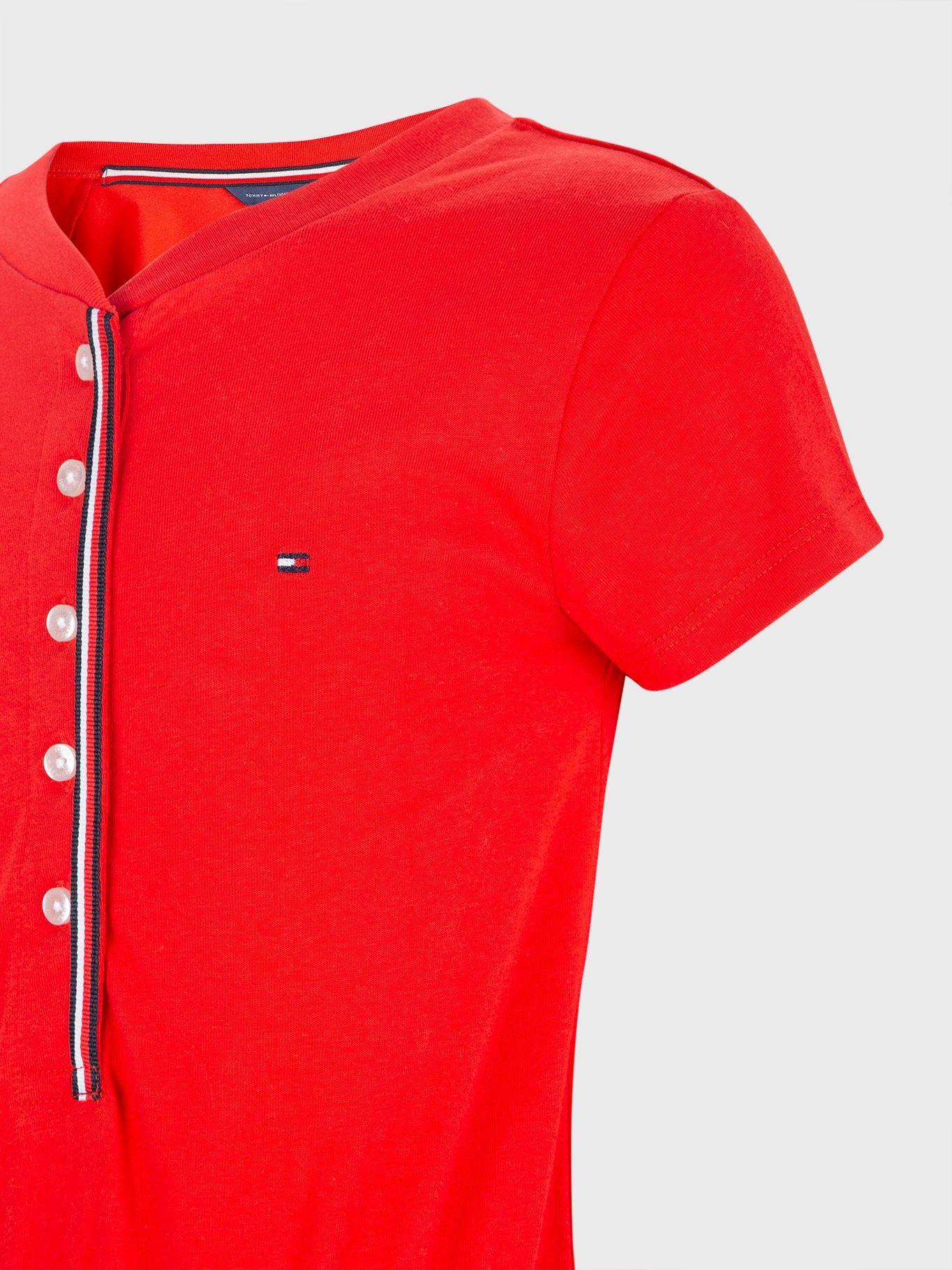Enterito Global Stripe Rojo Tommy Hilfiger-2