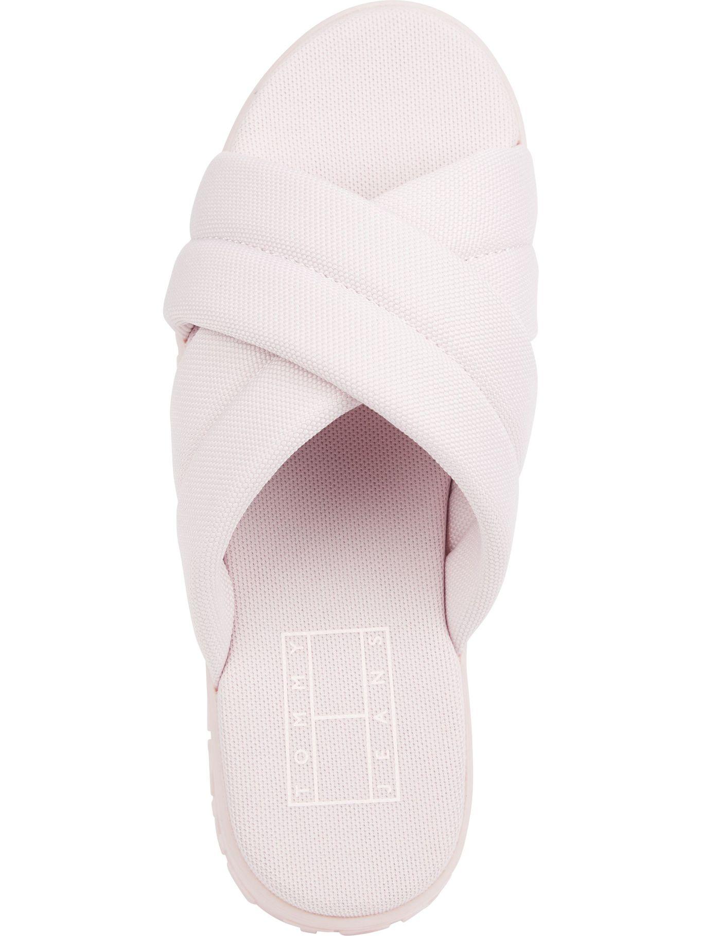 Sandalias Cross Con Logo Rosado Tommy Hilfiger-2