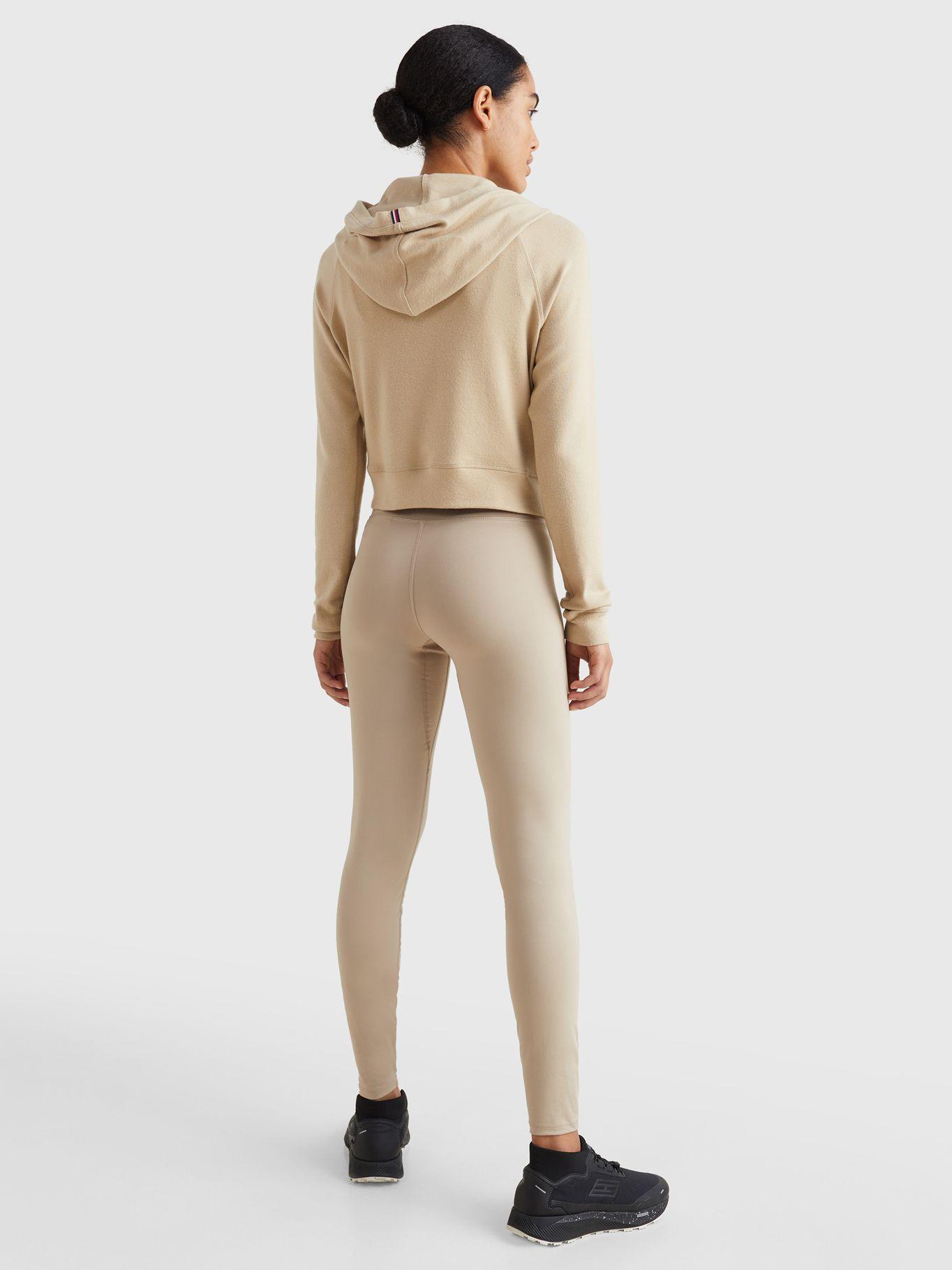 Polerón Sport Slim Fit Con Gorro Beige Tommy Hilfiger-2