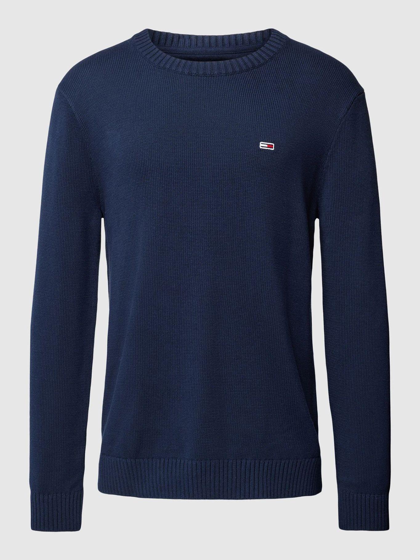 Sweater Essential Slim Fit Azul Tommy Jeans-4