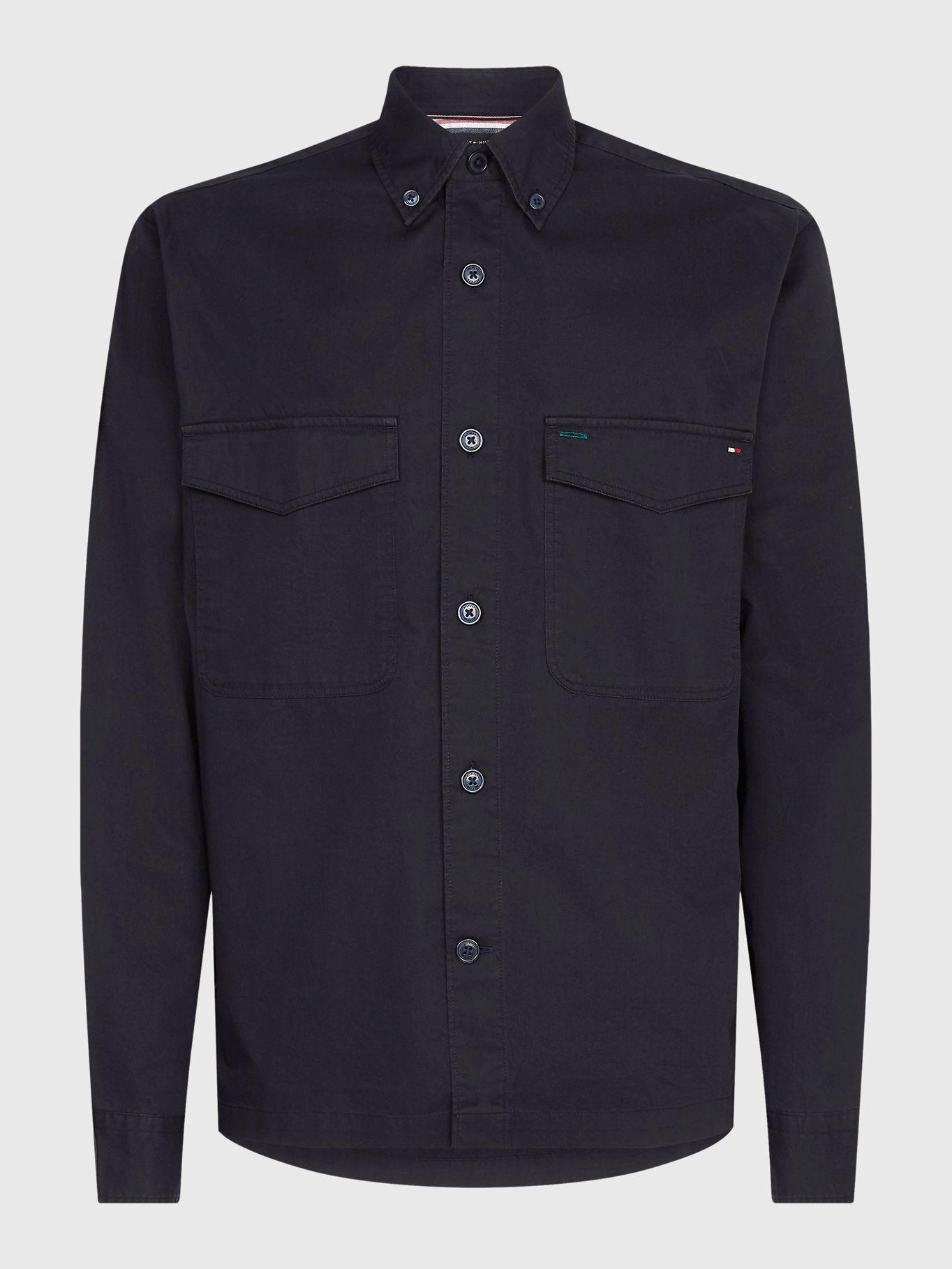 Sobrecamisa Organic Cotton Azul Tommy Hilfiger JN2-4
