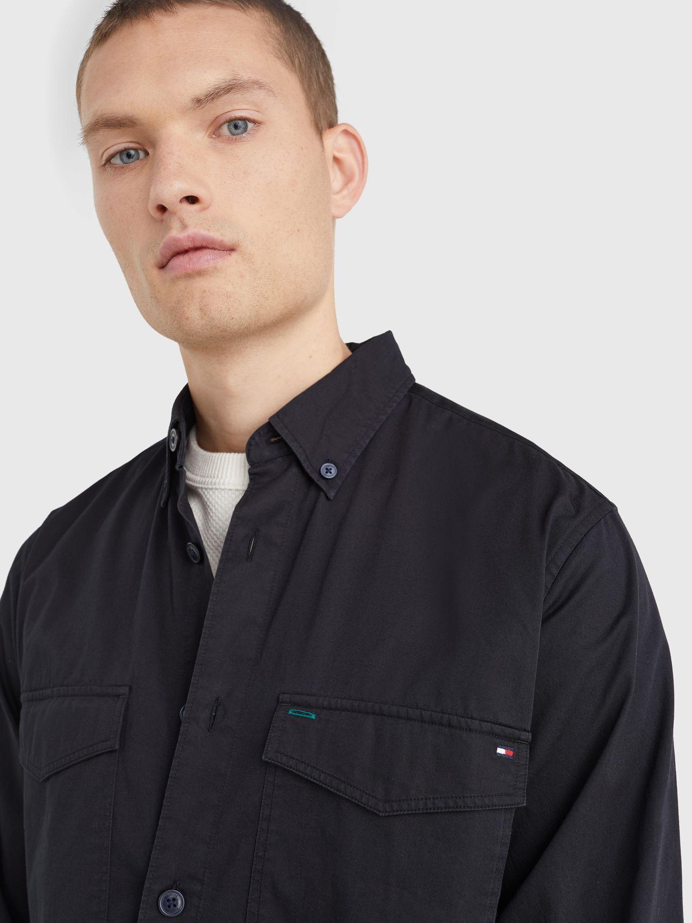 Sobrecamisa Organic Cotton Azul Tommy Hilfiger JN2-2