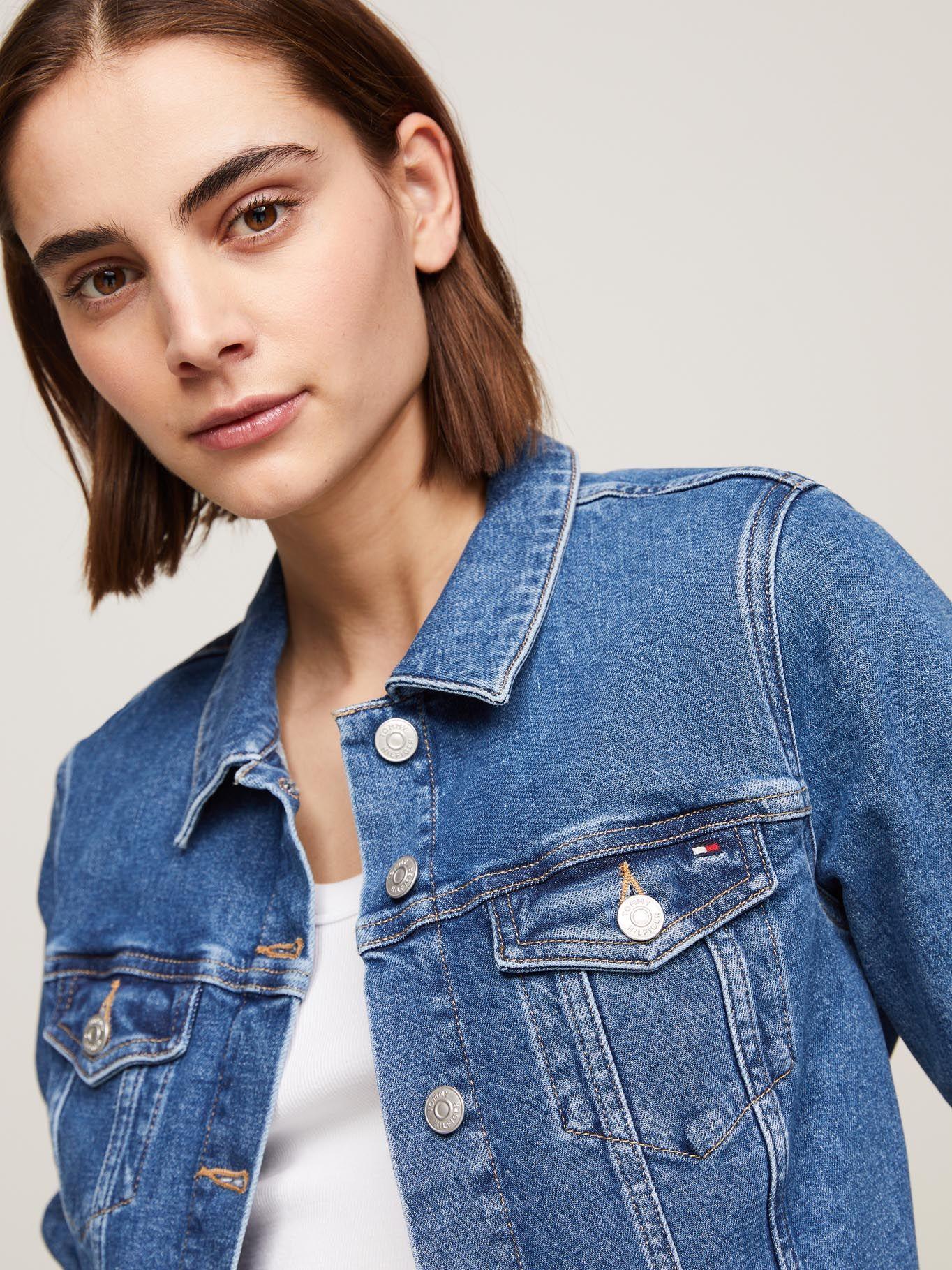 Chaqueta Denim Trucker Slim Fit Azul Tommy Hilfiger-3