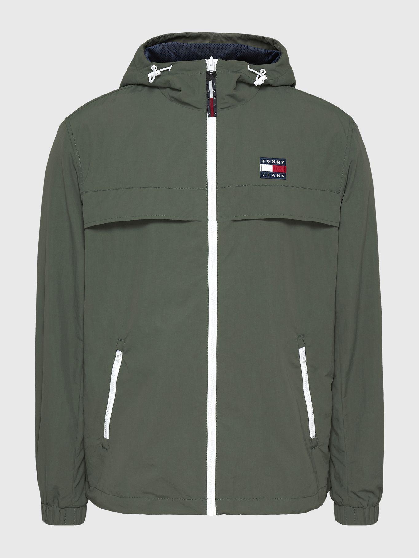 Cortavientos Chicago Classic Verde Tommy Jeans JN2-0