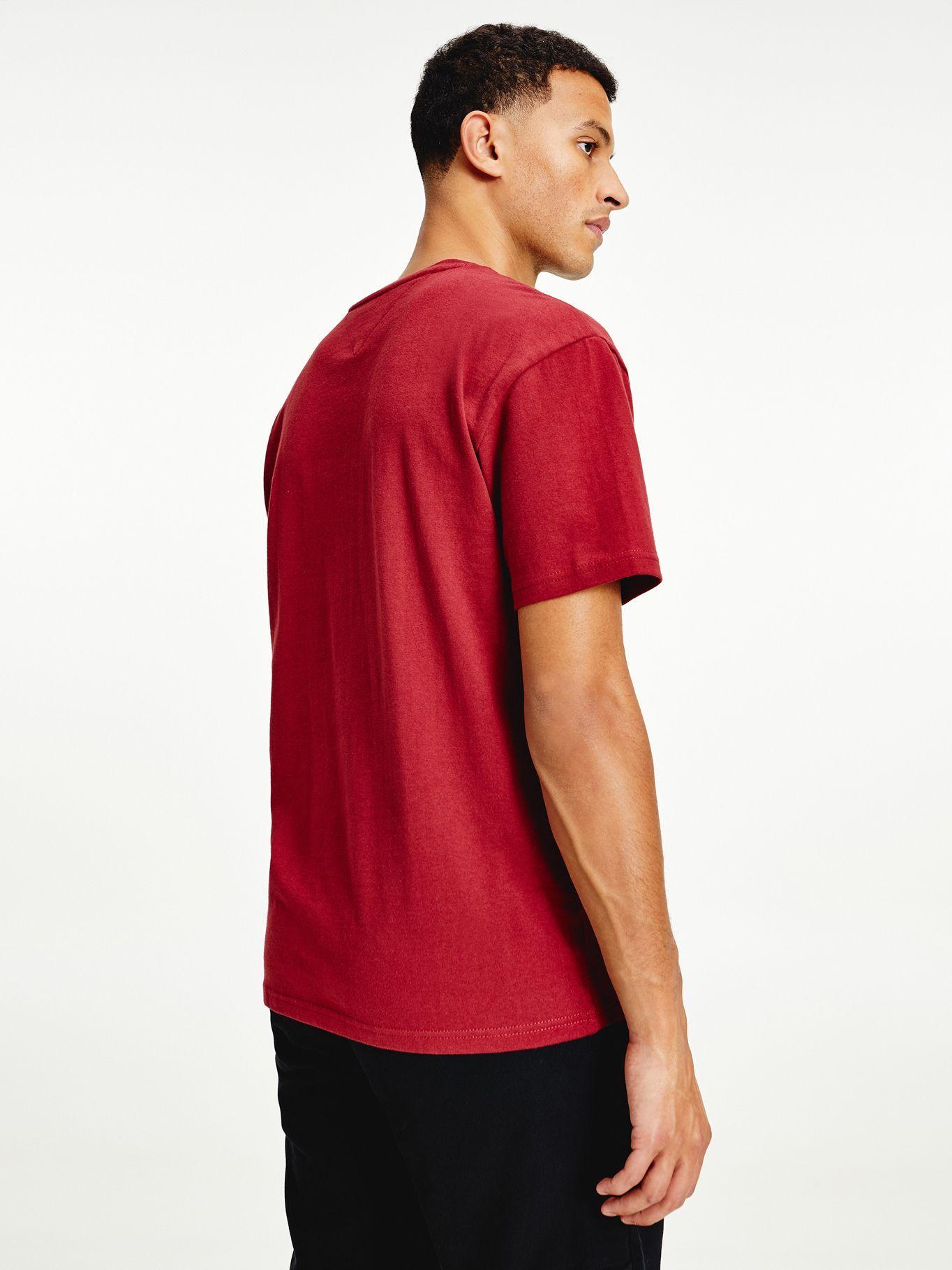 Polera Badge Rojo Tommy Jeans A2-1