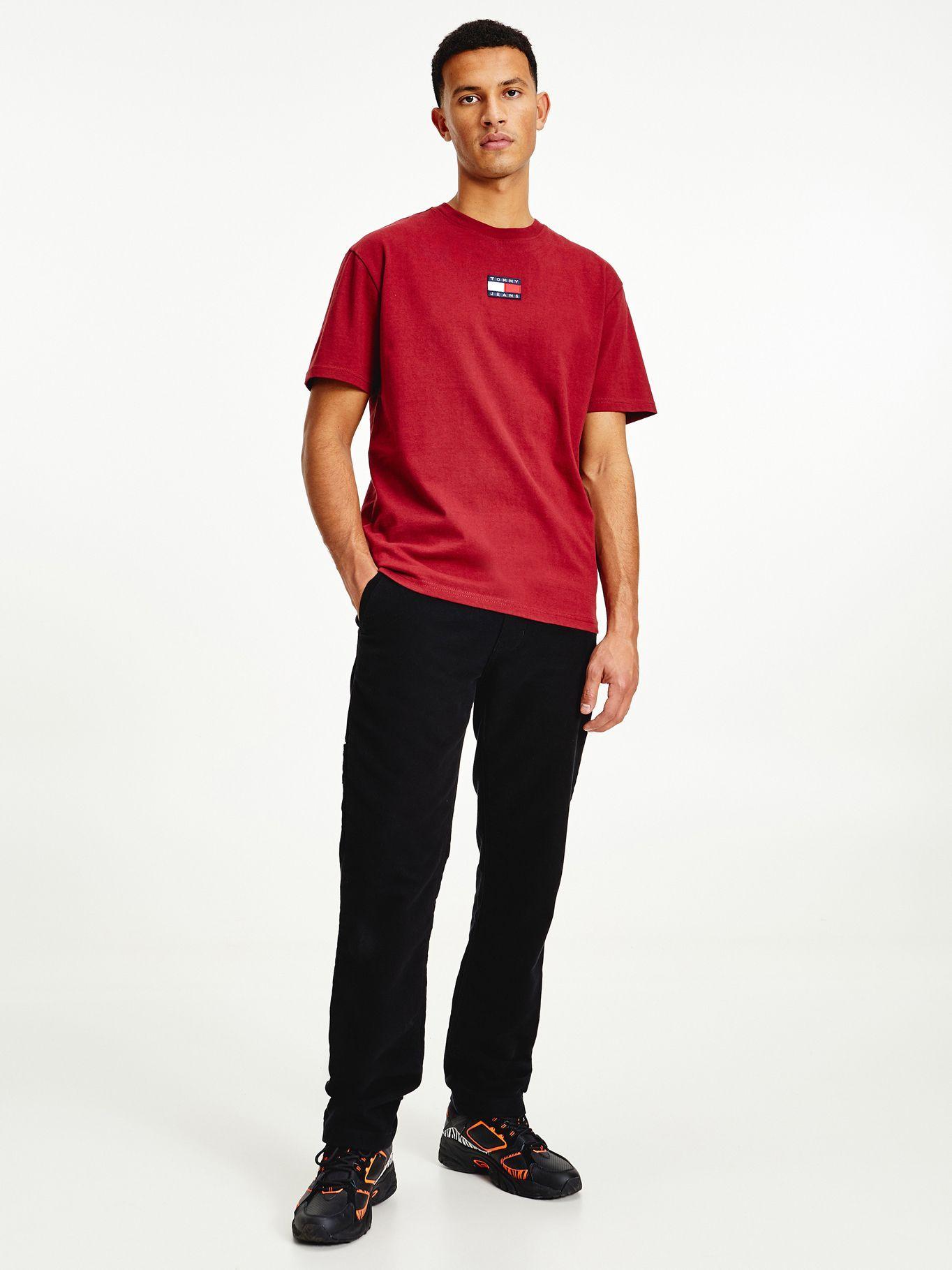 Polera Badge Rojo Tommy Jeans A2-0