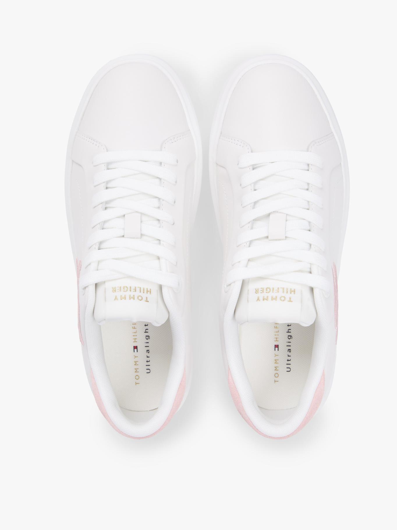 Zapatillas De Cuero Con Logo Bordado-2