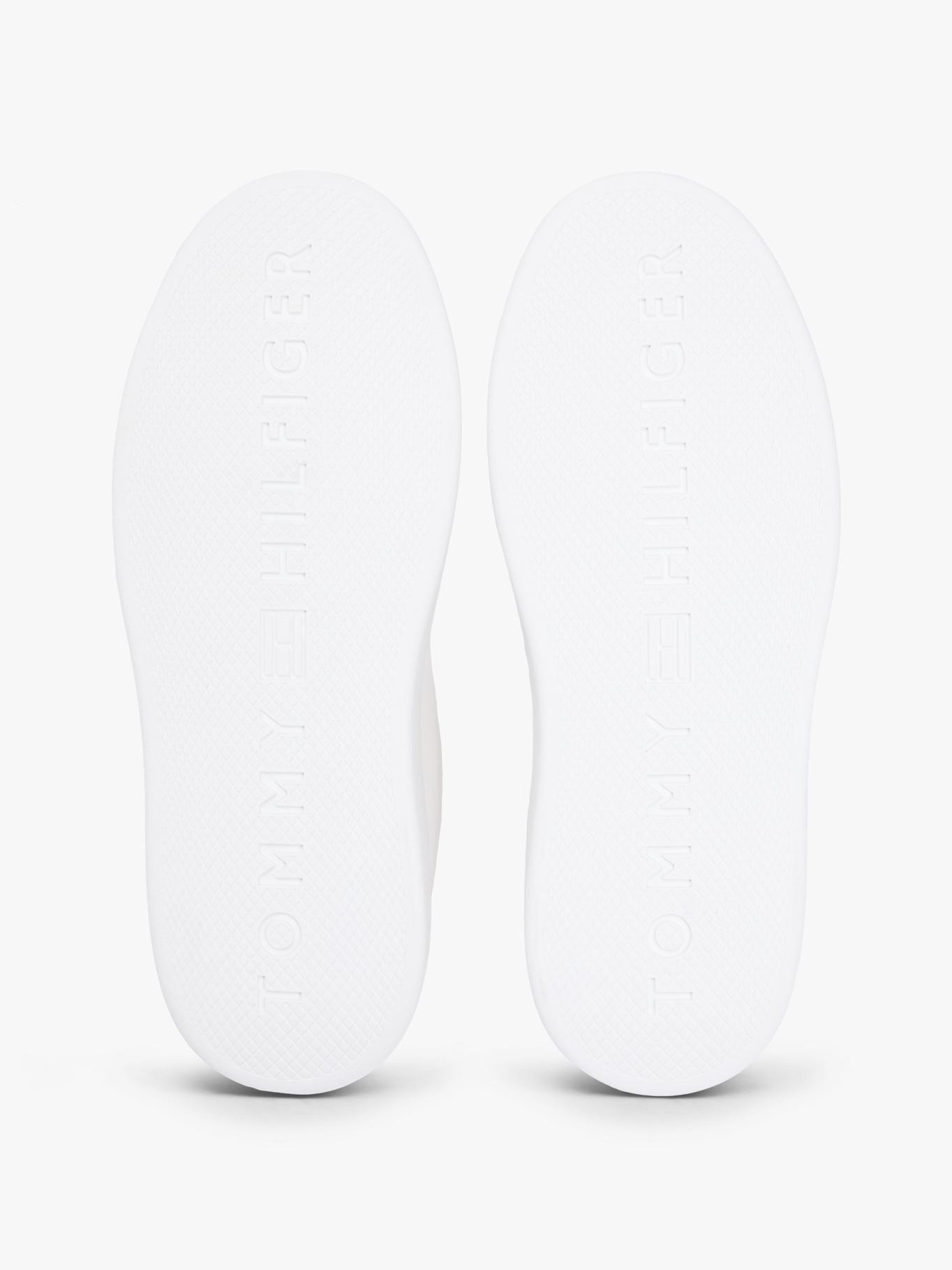 Zapatillas De Cuero Con Logo Bordado-6