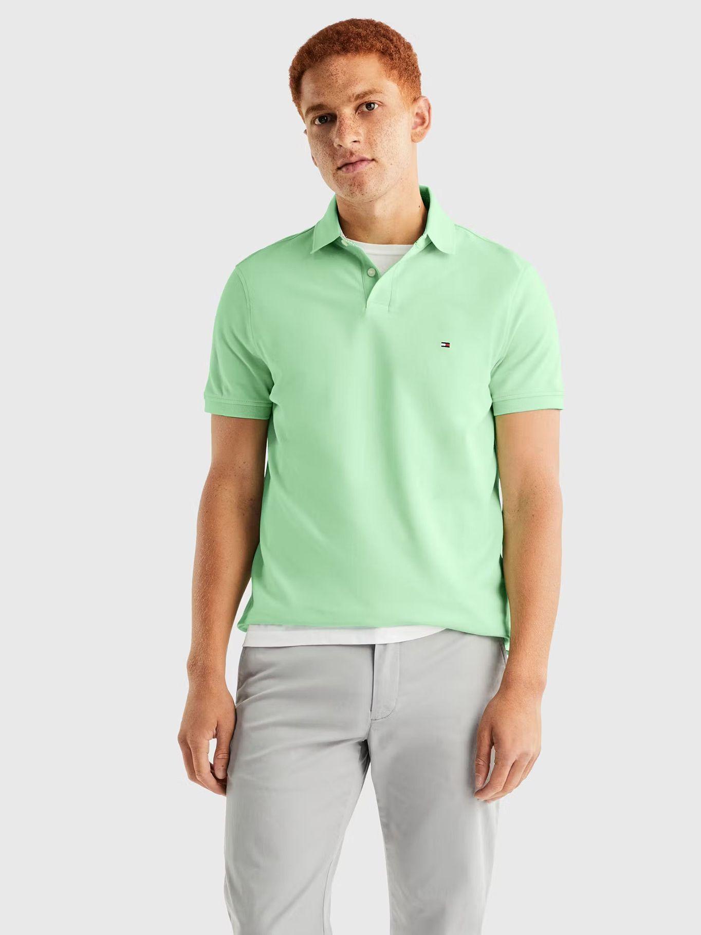Polo Im 1985 Regular Fit LXZ Verde Tommy Hilfiger-0