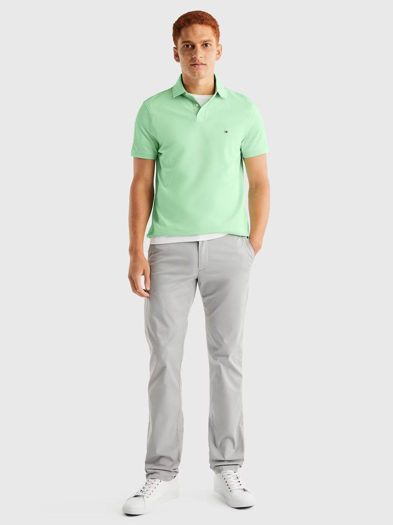 Polo Im 1985 Regular Fit LXZ Verde Tommy Hilfiger-1