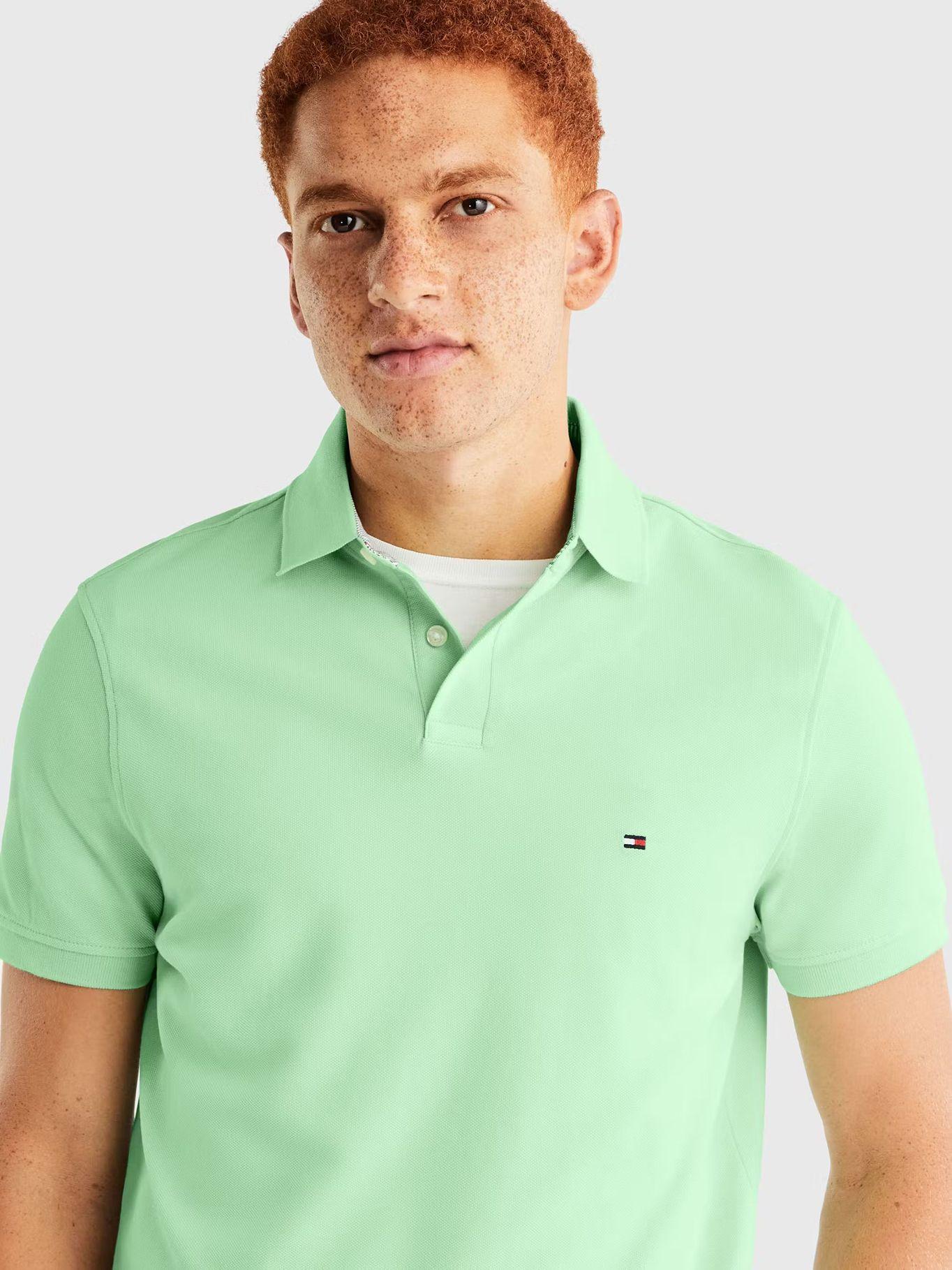 Polo Im 1985 Regular Fit LXZ Verde Tommy Hilfiger-3