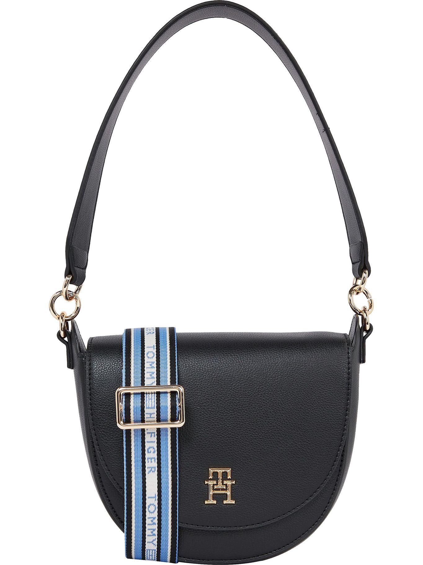 Cartera Saddle Monogram Negro Tommy Hilfiger-0