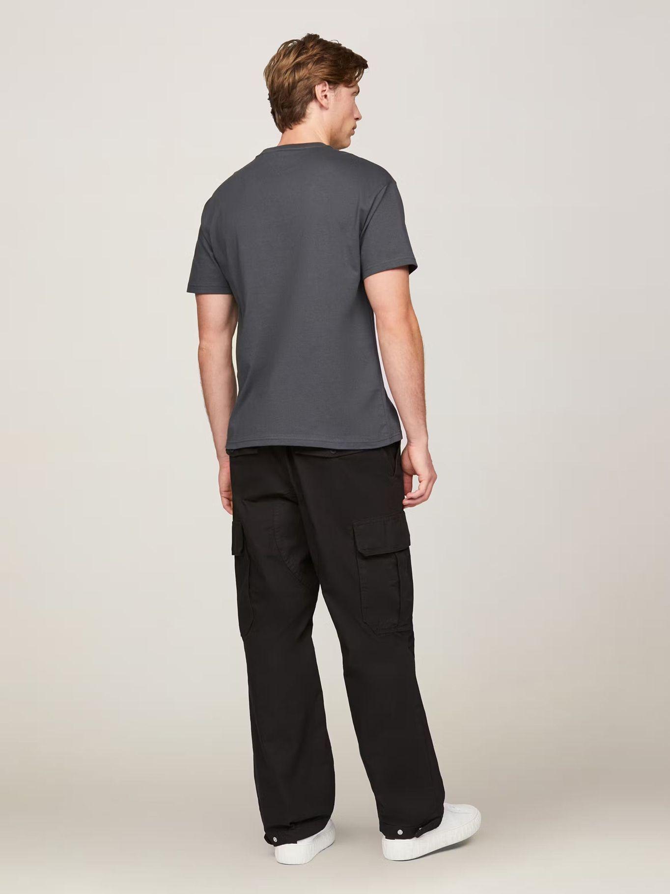 Polera Gold Signature Regular Fit Gris Tommy Hilfiger-2