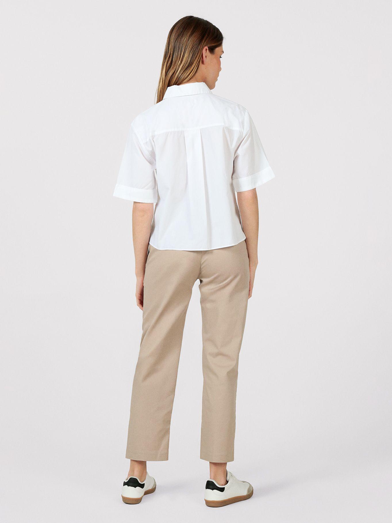 Camisa Poplin Con Bolsillo Blanco Tommy Hilfiger-2