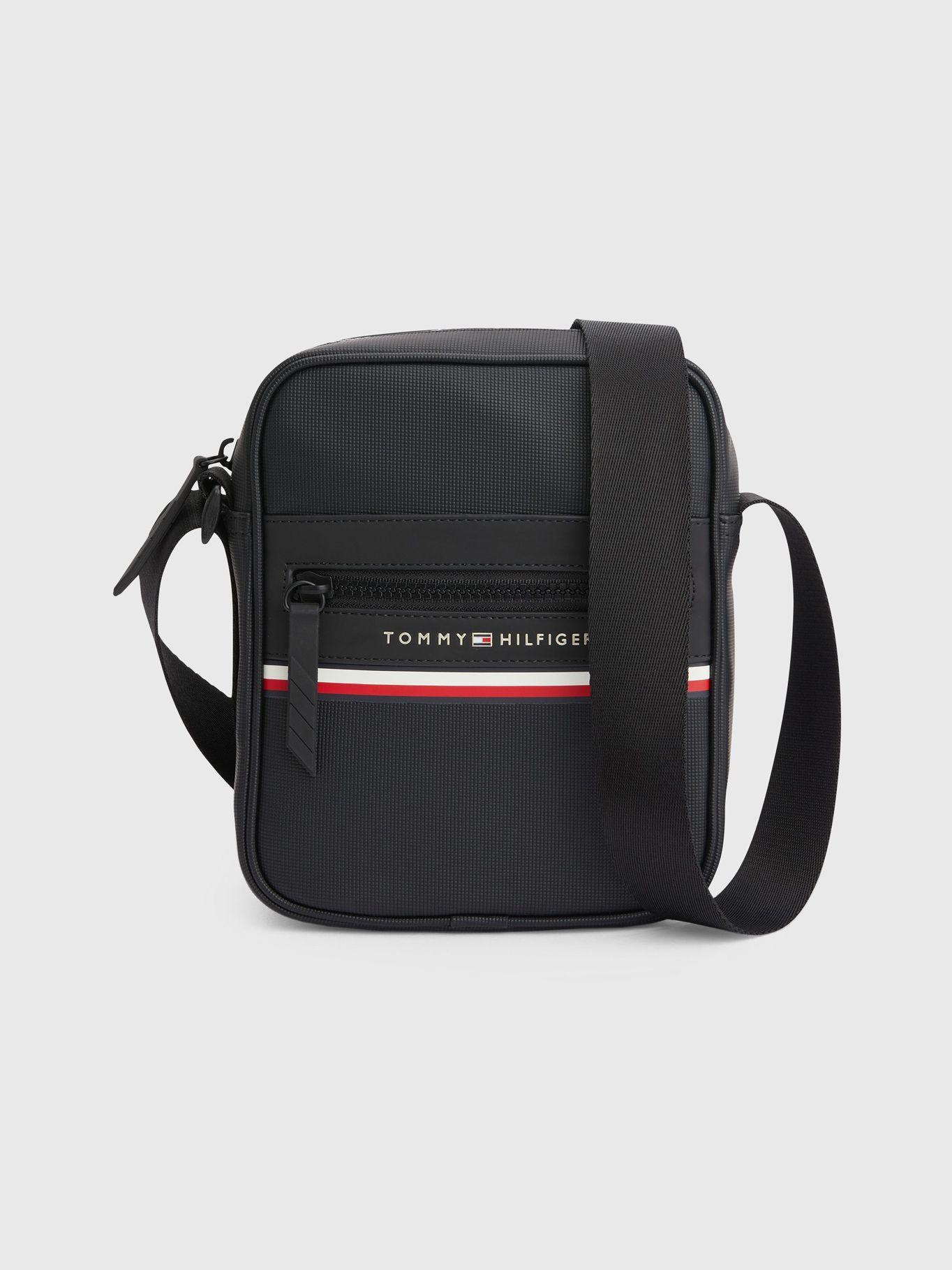 Reporter Small Metalic Logo Negro Tommy Hilfiger-0